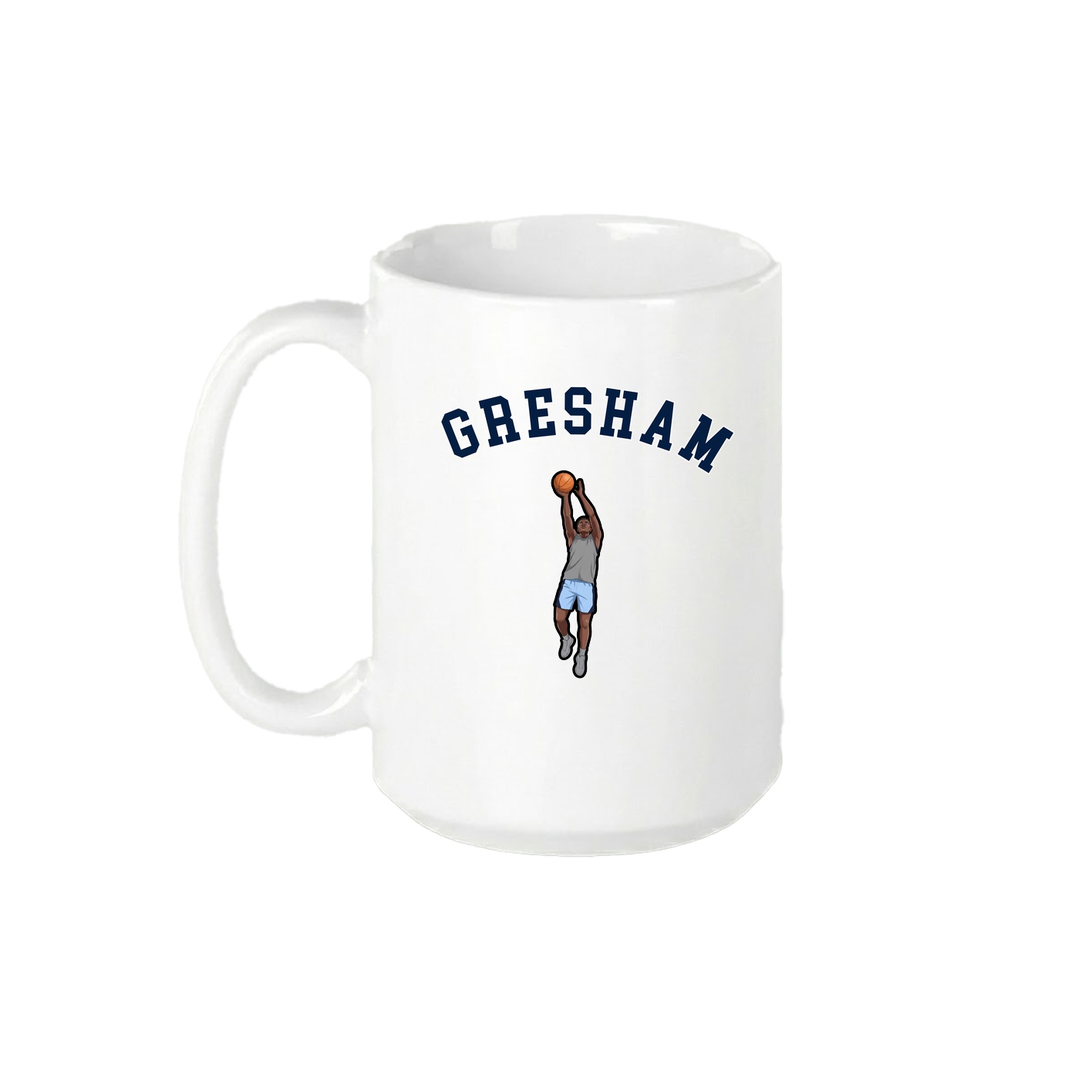 15oz Coffee Mug — Shirsey Arch in White
