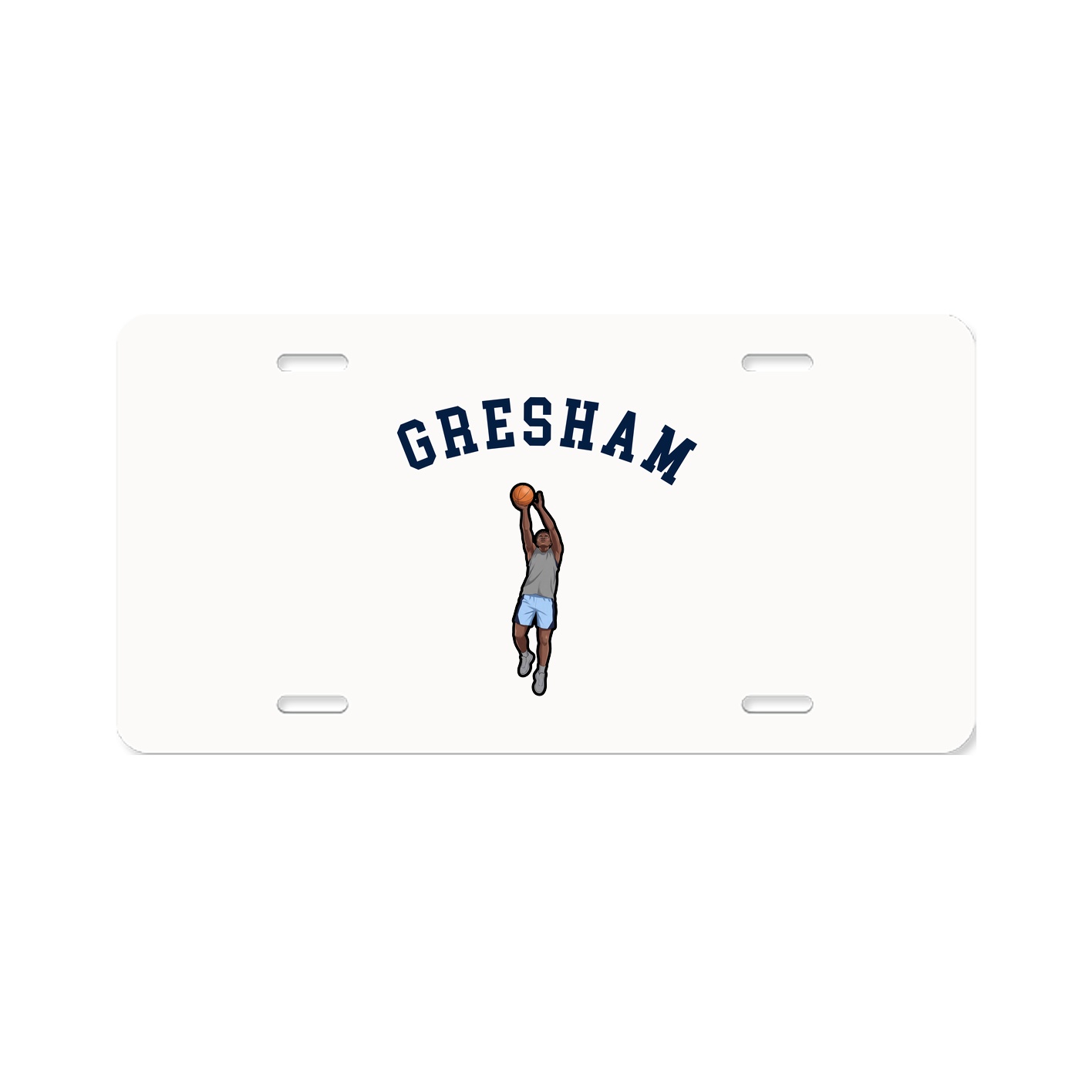 License Plate — Shirsey Arch in Classic