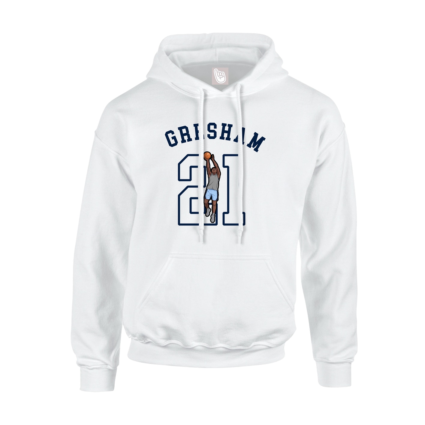 Hoodie — Shirsey Arch in White