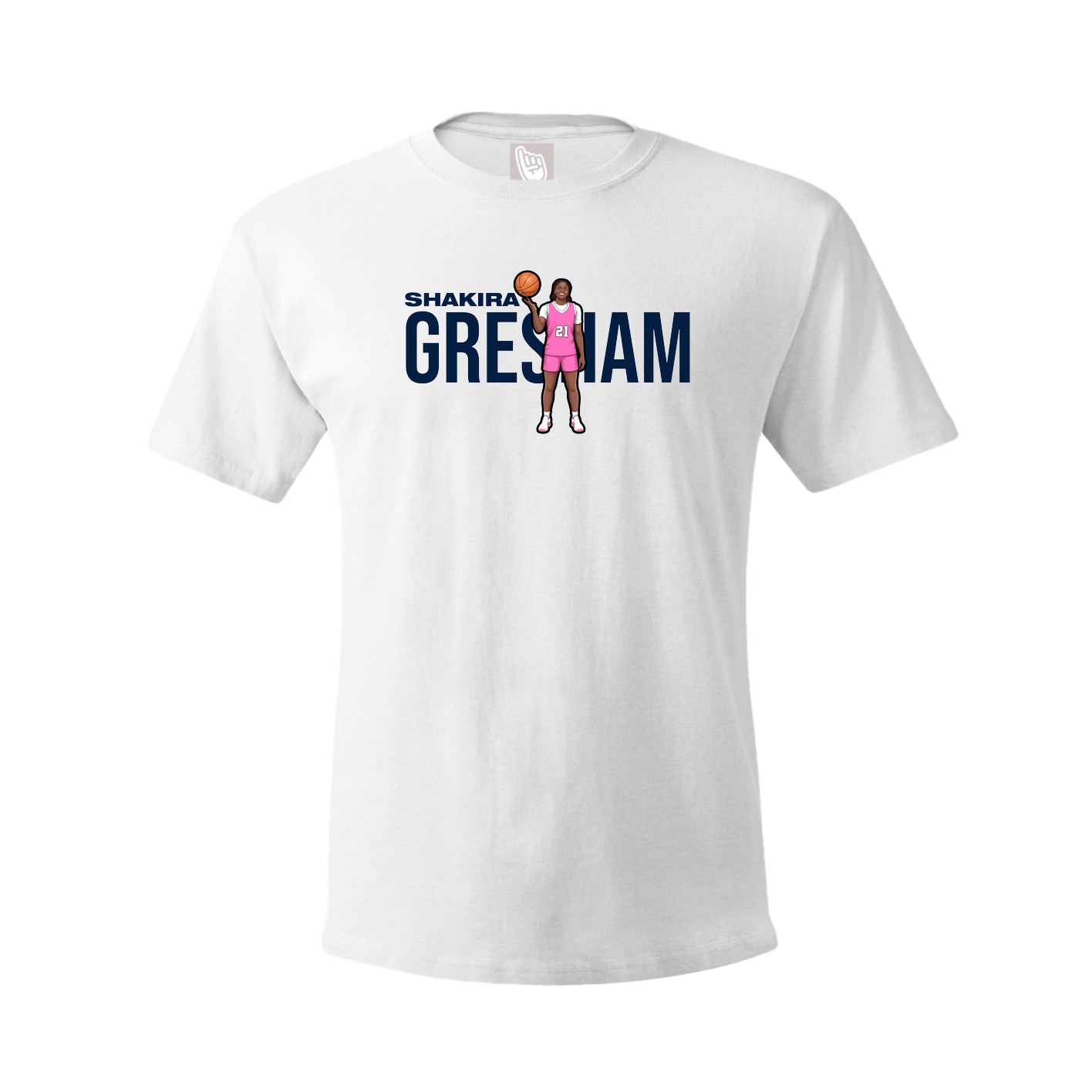 Tee — Player Name in White