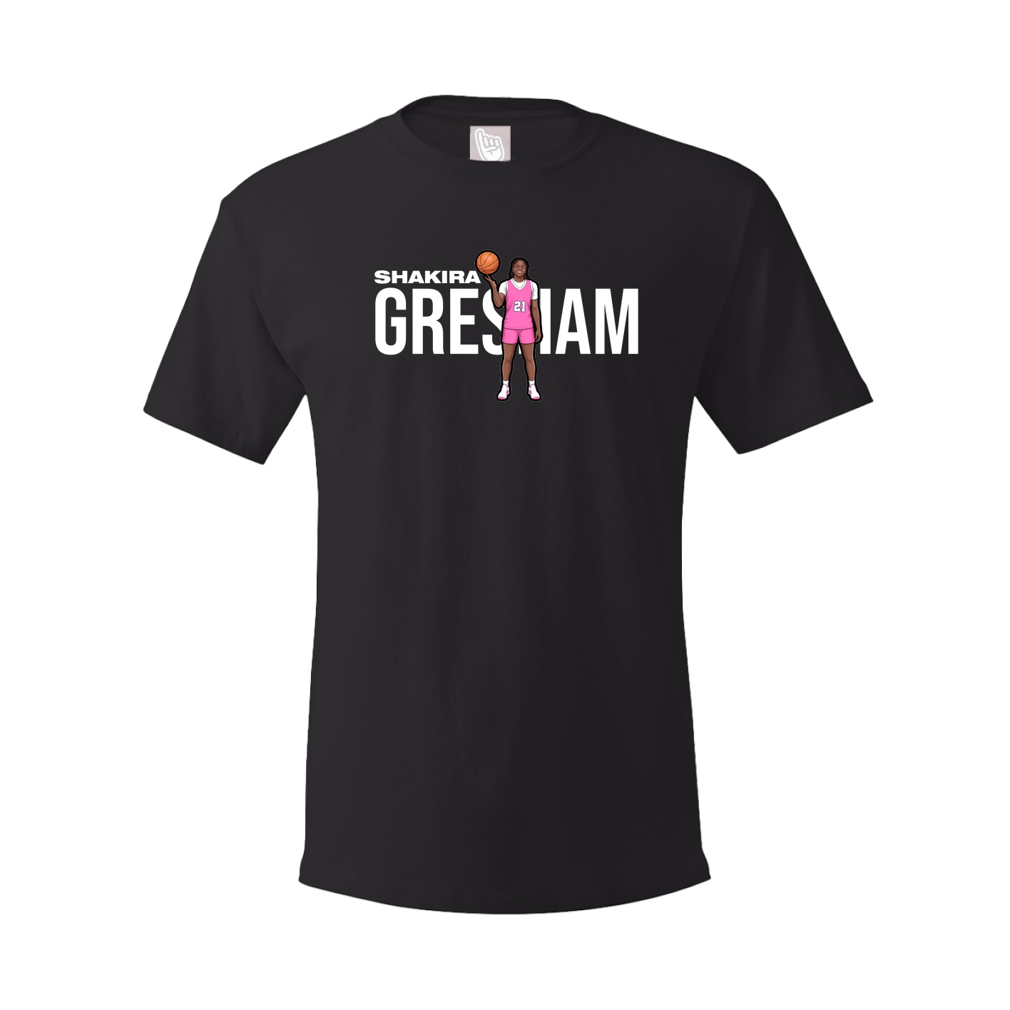 Youth Tee — Player Name in Black