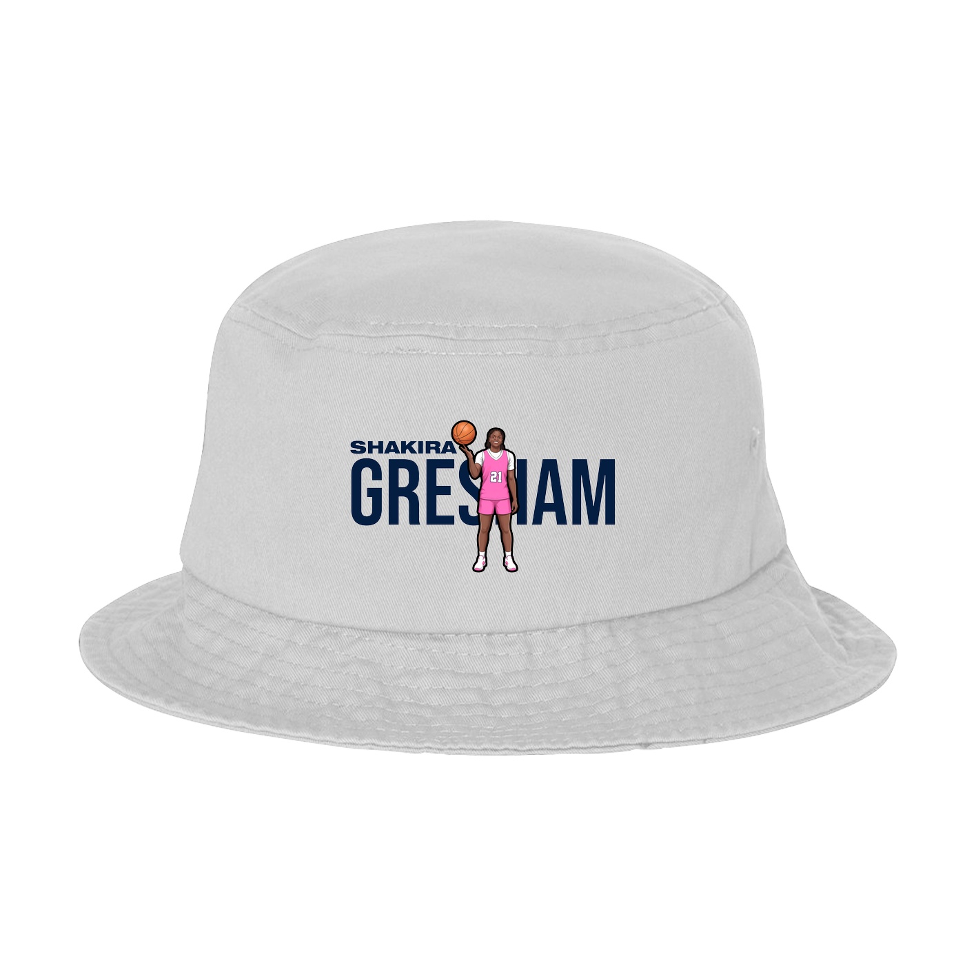 Bucket Cap — Player Name in White
