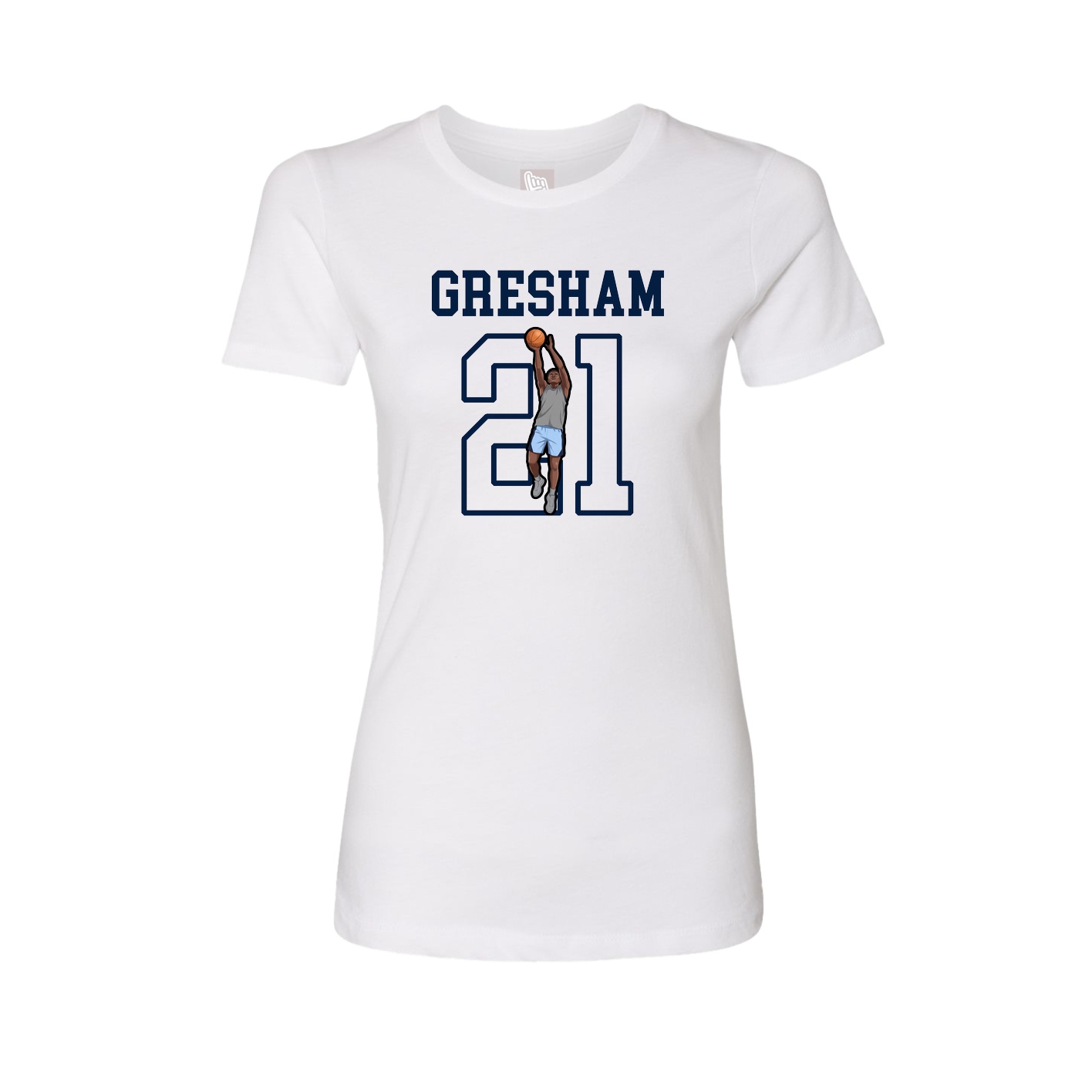 Fitted Women's Tee — Shirsey in White