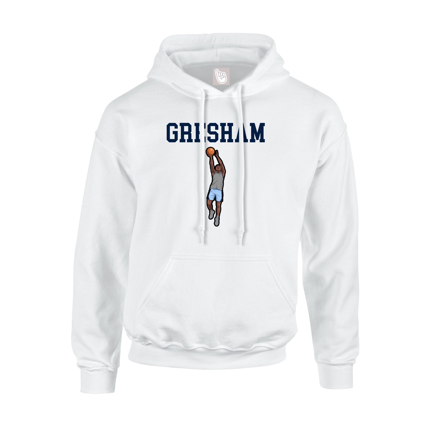 Youth Hoodie — Shirsey in White