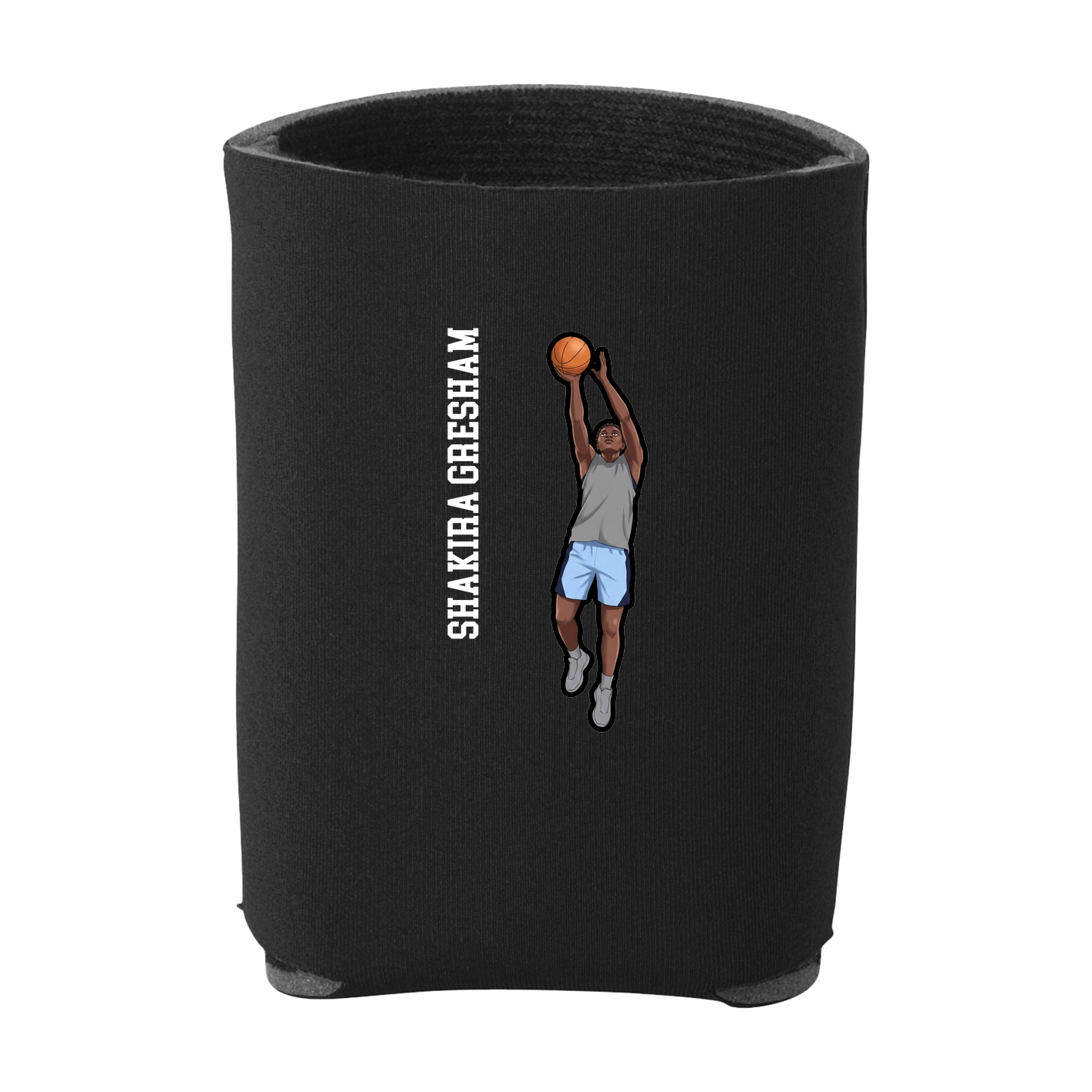 Can Holder — Name Vertical in Black