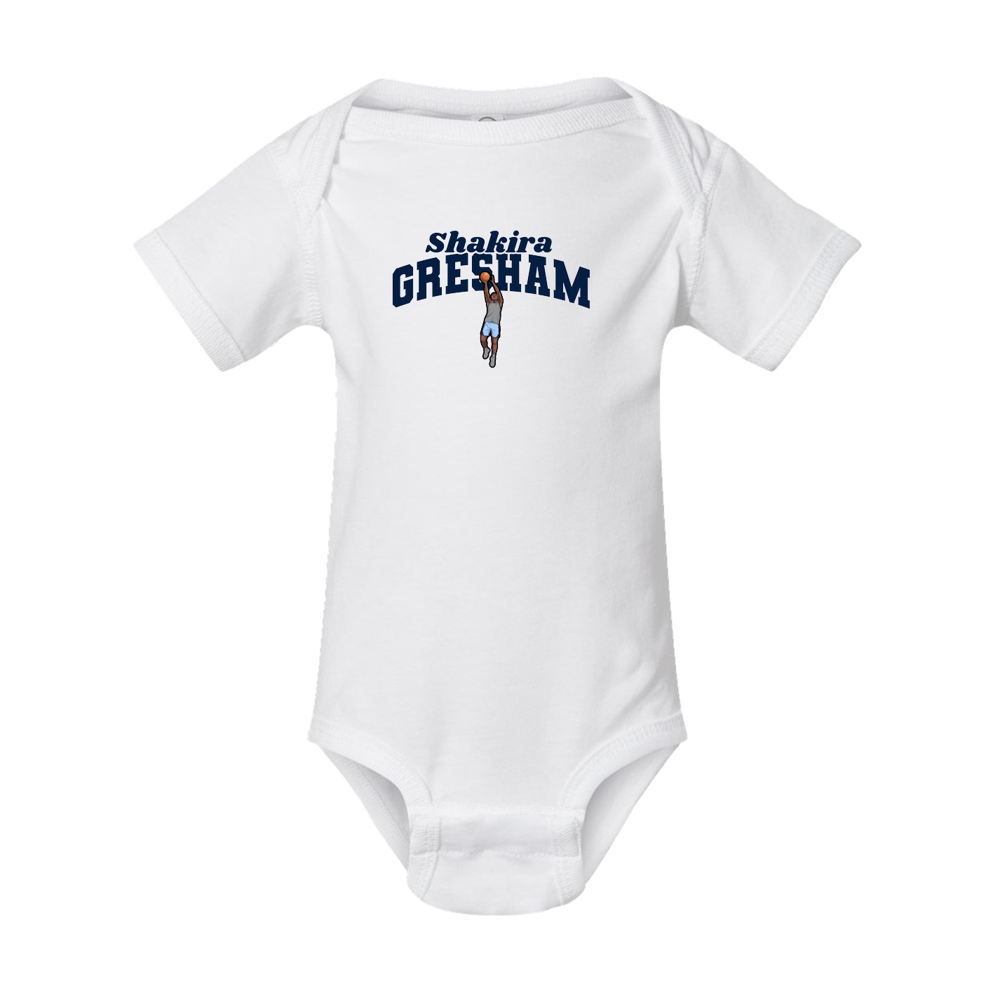 Baby Onesie — Signature Arch in White