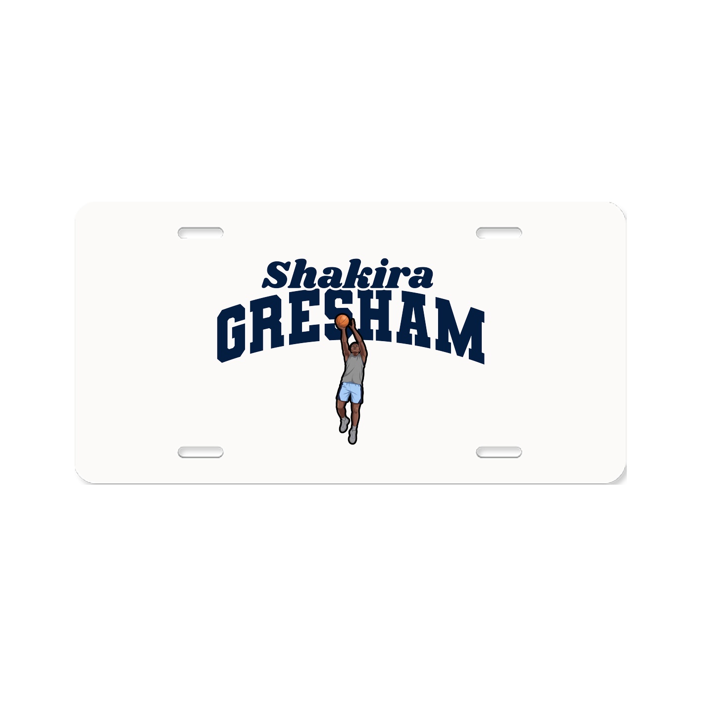 License Plate — Signature Arch in Classic