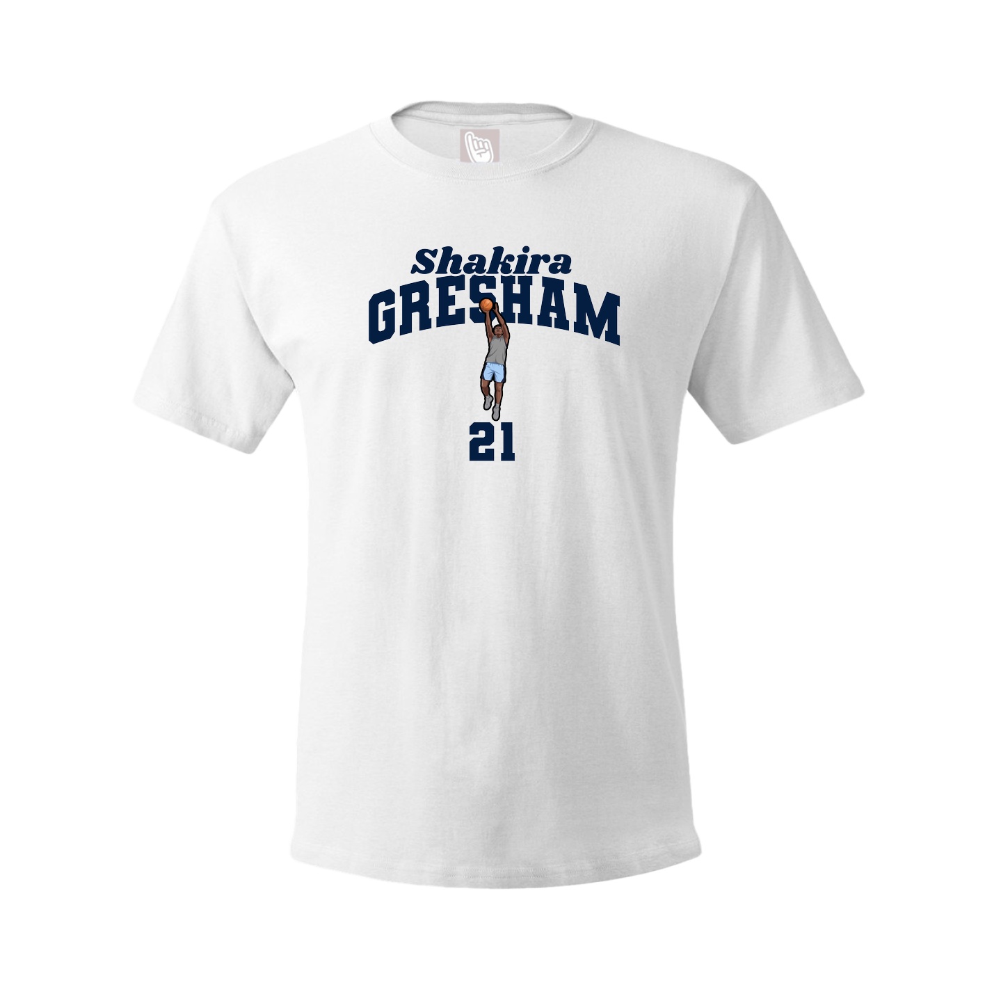 Youth Tee — Signature Arch in White