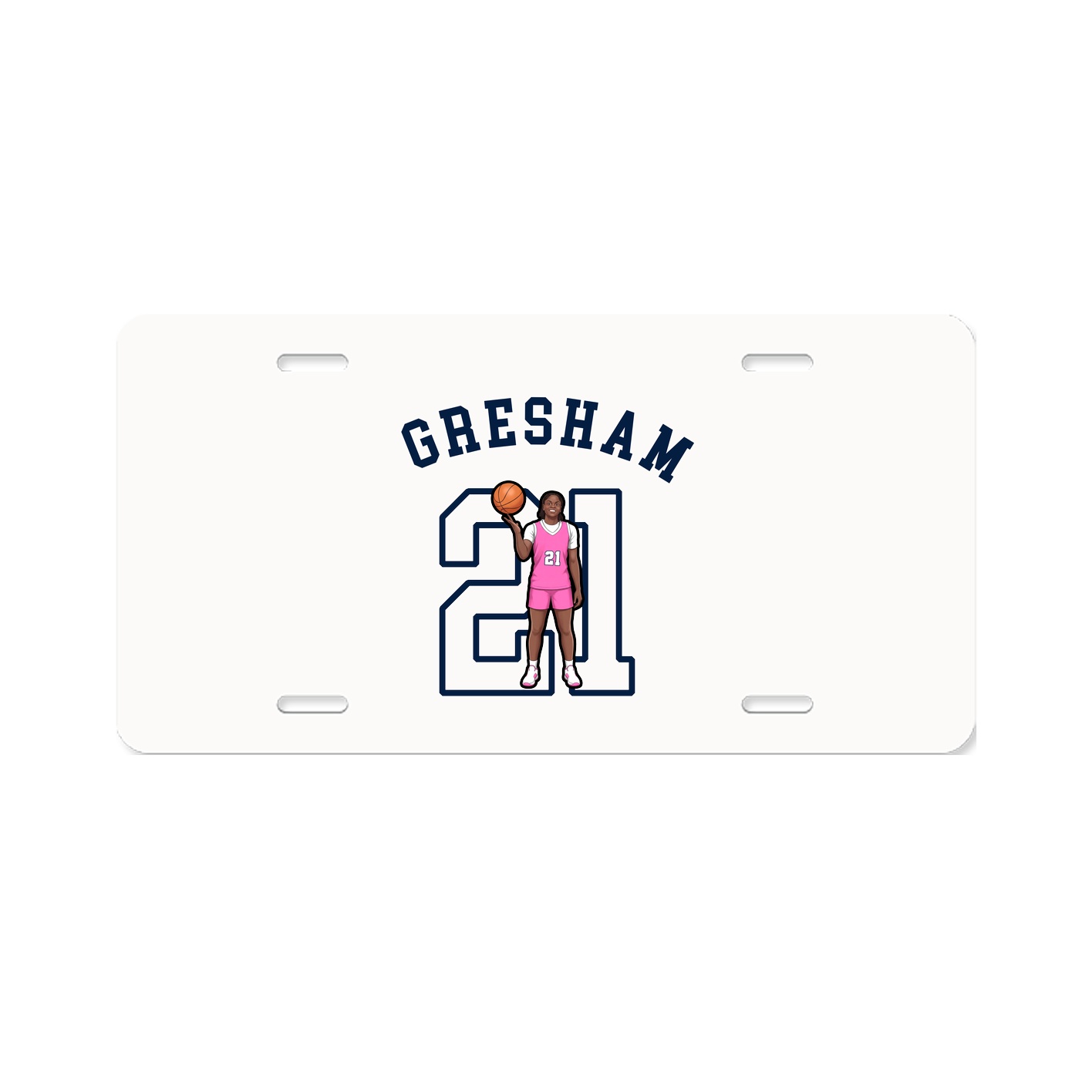 License Plate — Shirsey Arch in Classic