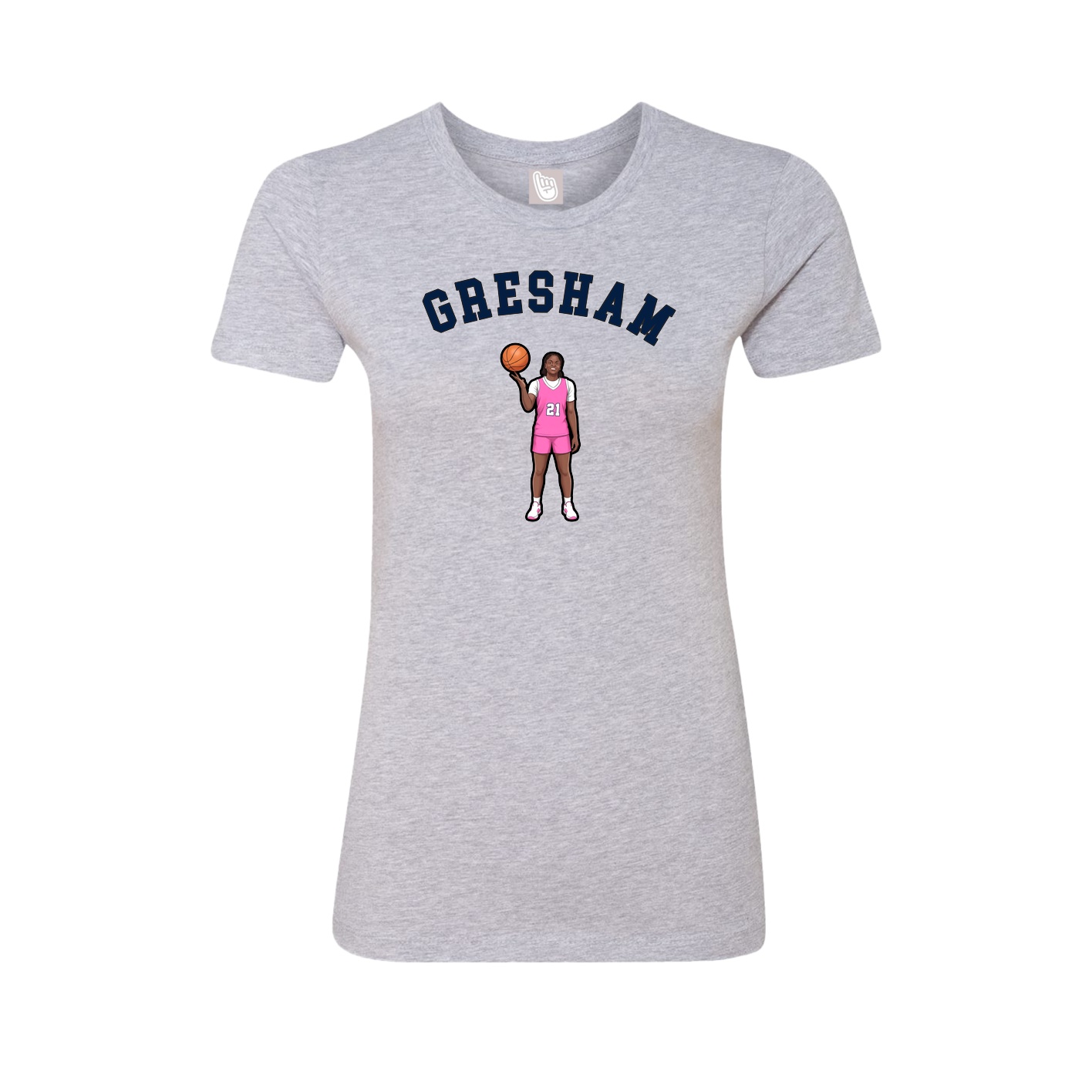 Womens Tee — Shirsey Arch in Grey