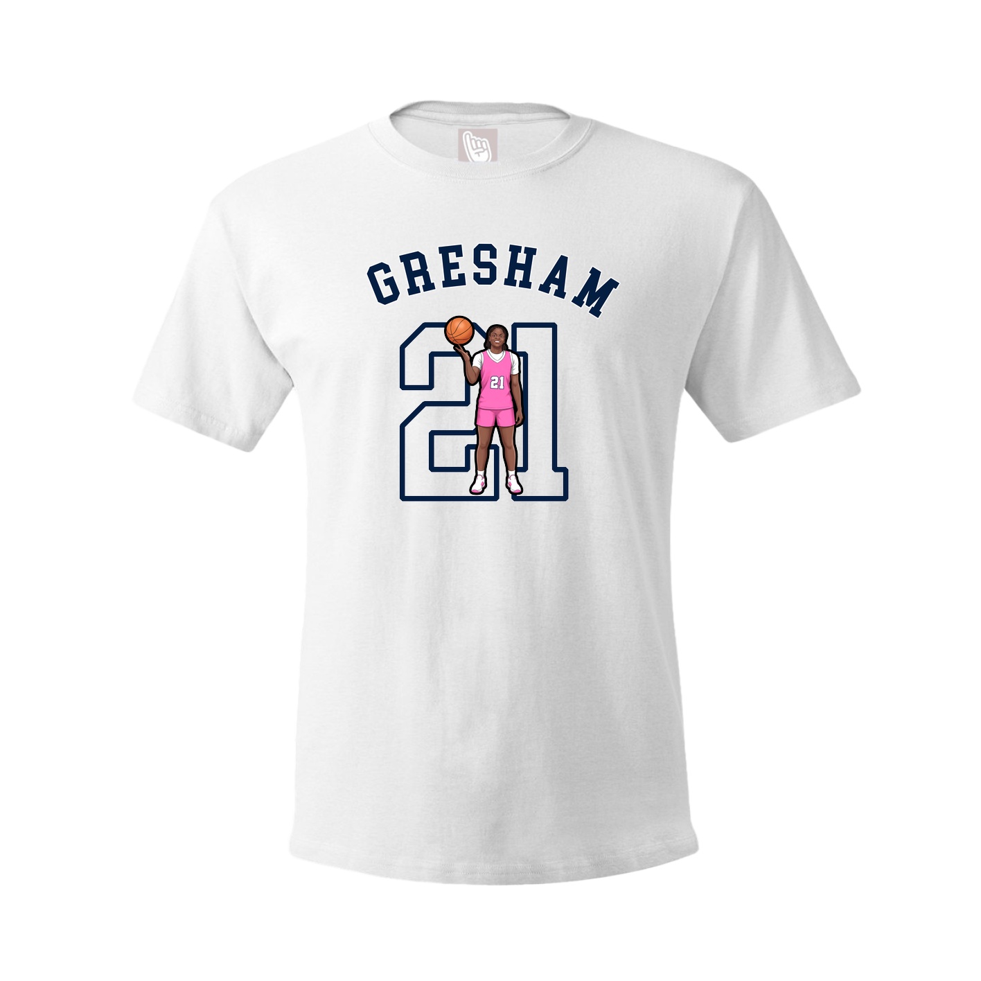 Youth Tee — Shirsey Arch in White