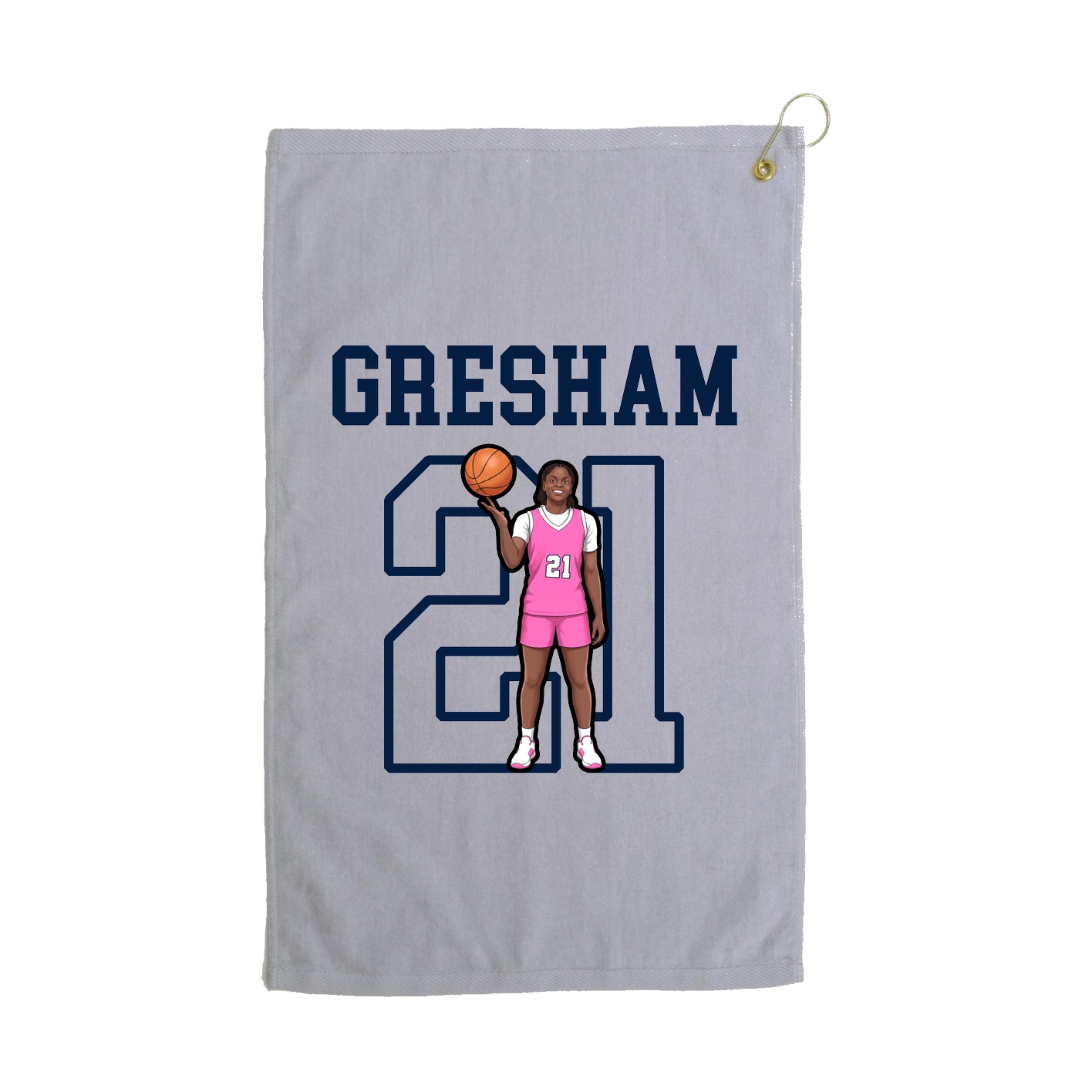 Golf Towel — Shirsey in Grey