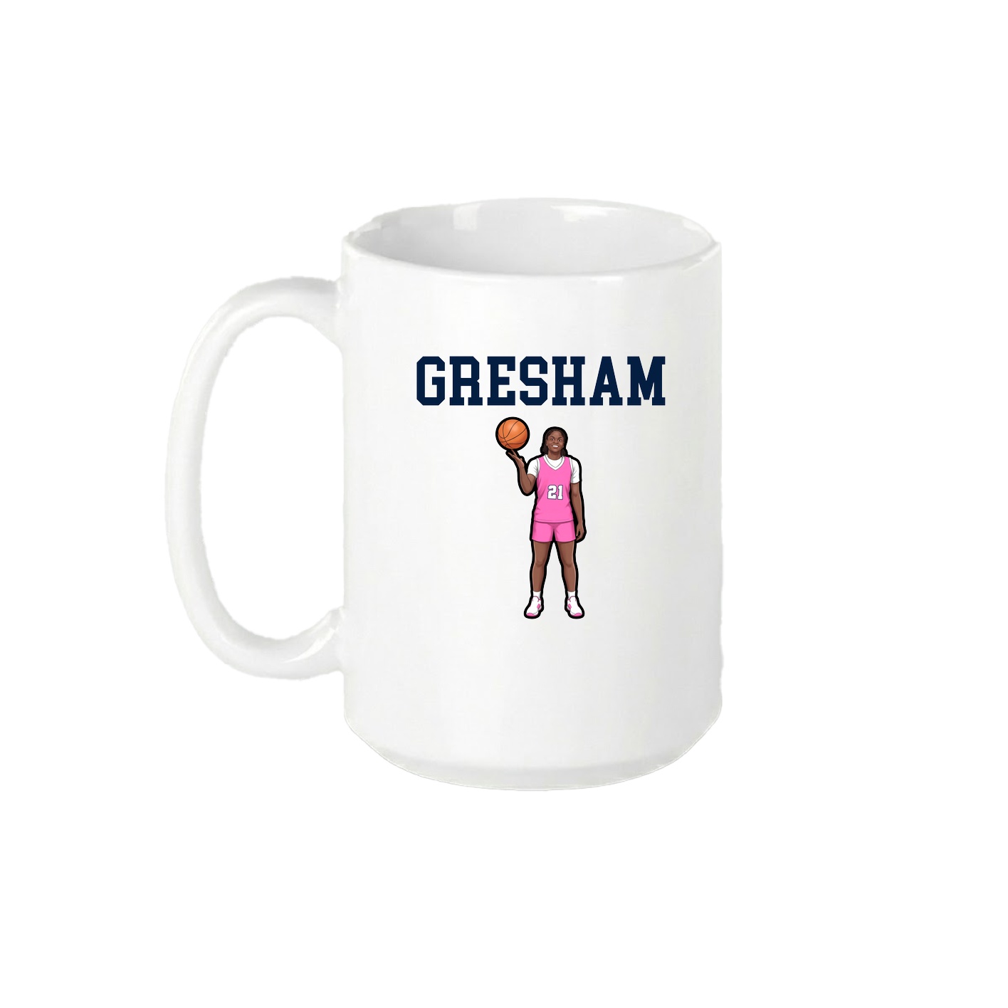 15oz Coffee Mug — Shirsey in White