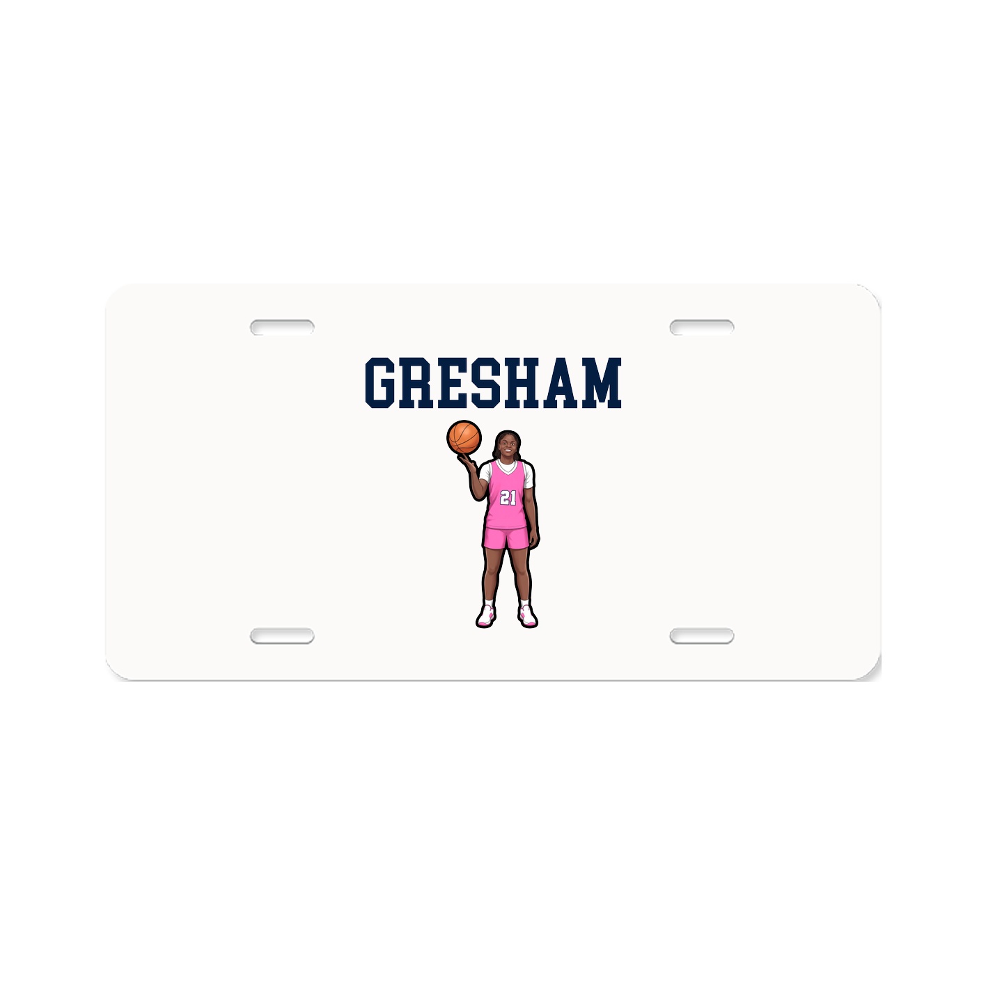 License Plate — Shirsey in Classic