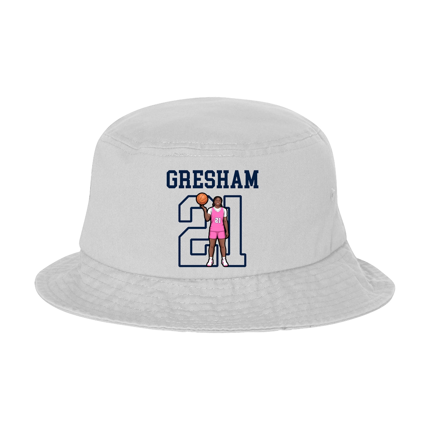Bucket Cap — Shirsey in White