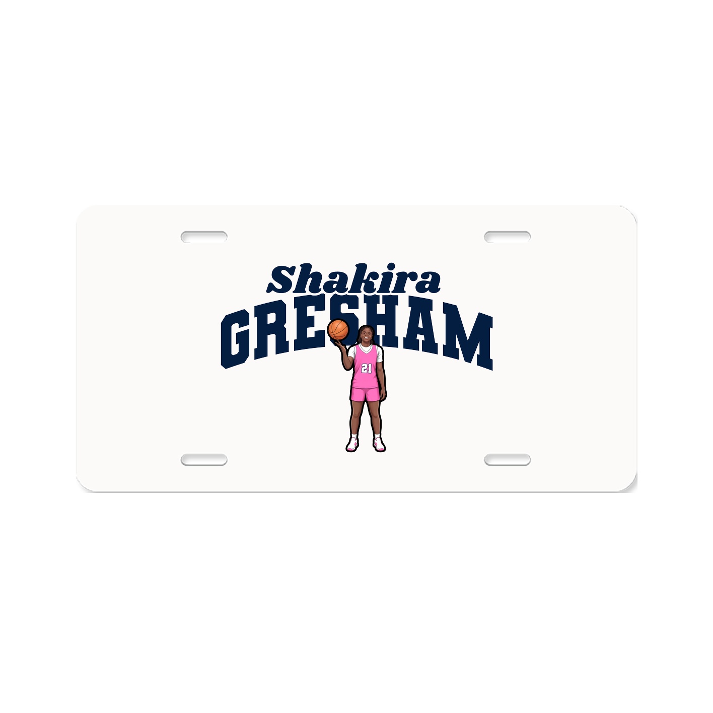 License Plate — Signature Arch in Classic