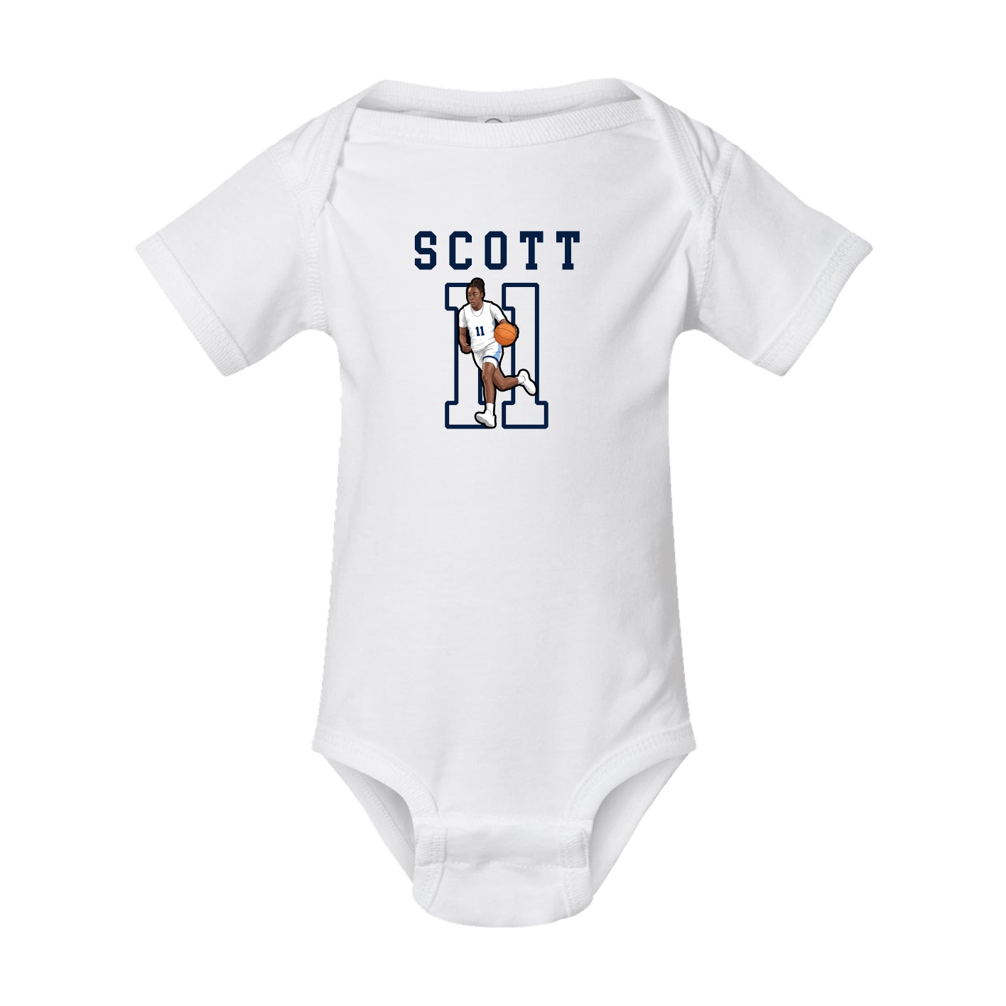 Baby Onesie — Shirsey in White