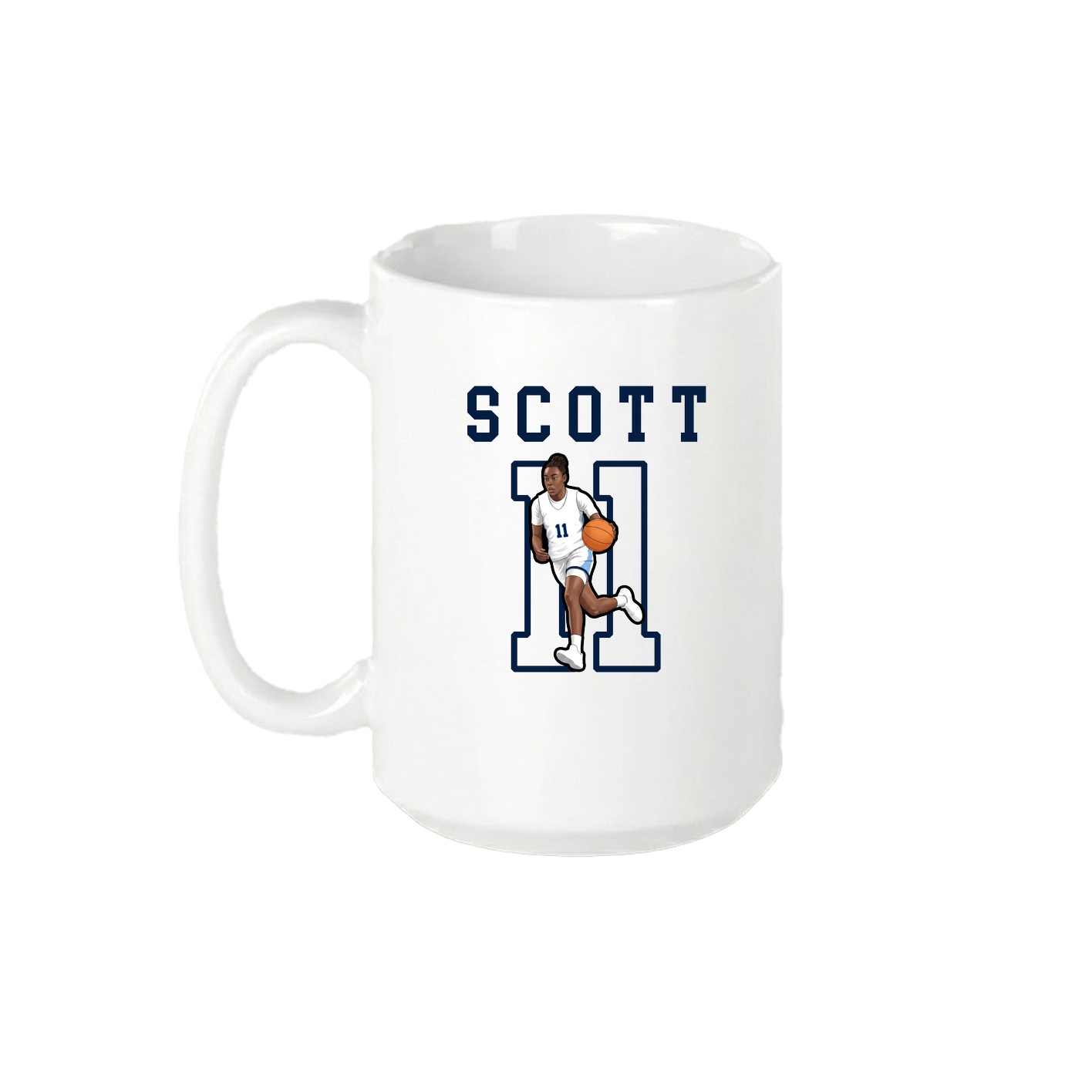 15oz Coffee Mug — Shirsey in White