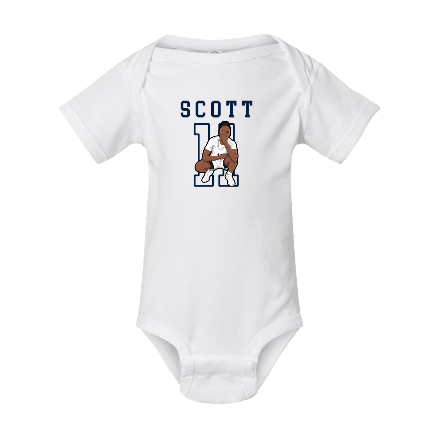 Baby Onesie — Shirsey in White