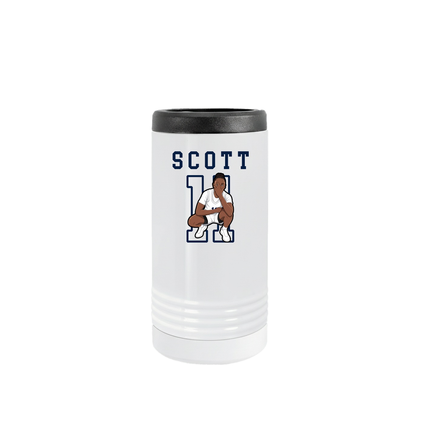 Slim Beverage Holder — Shirsey in White