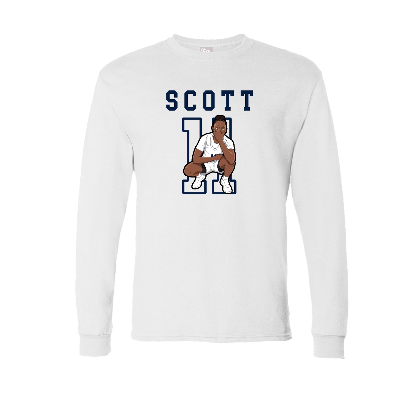 Long Sleeve Tee — Shirsey in White