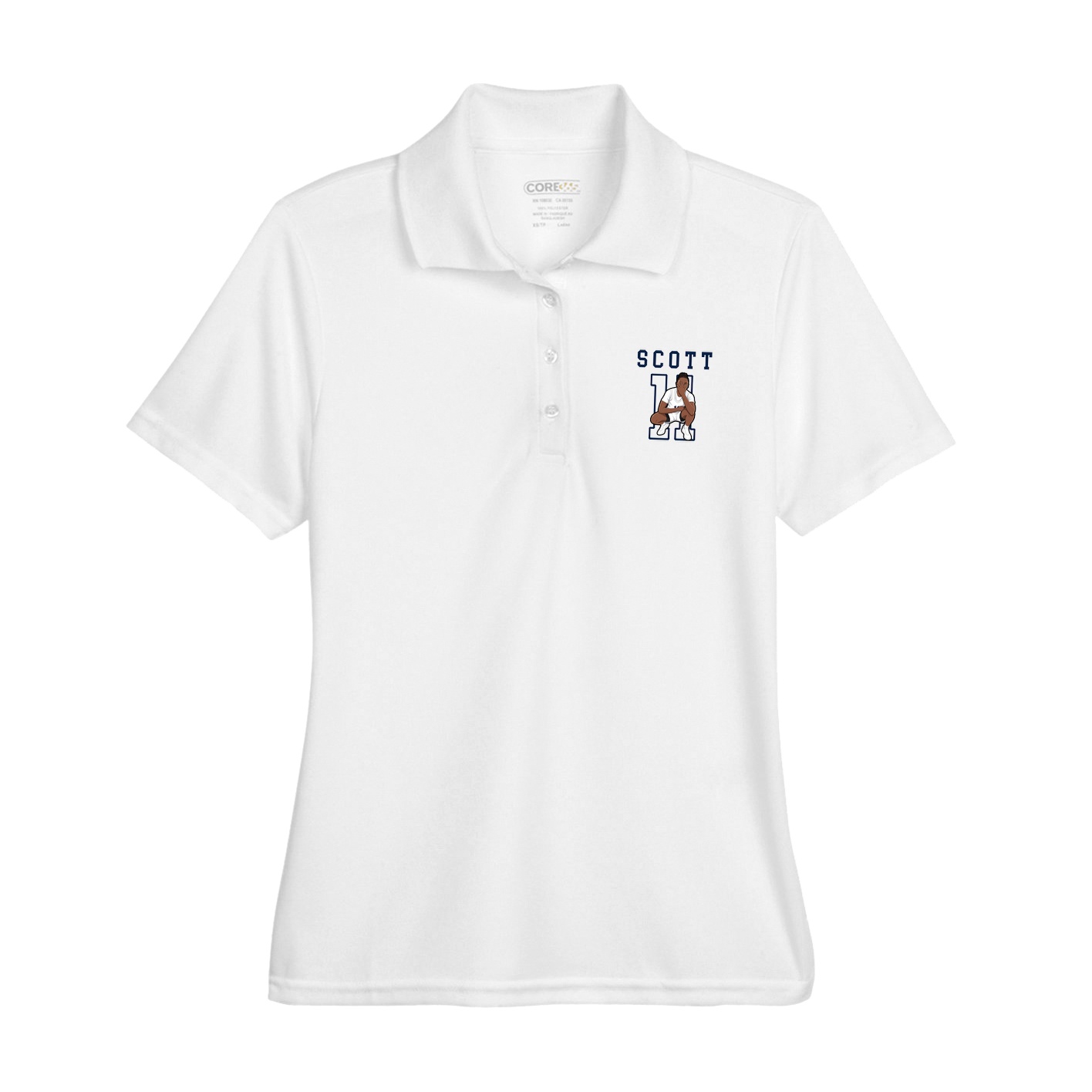Womens Performance Polo — Shirsey in White