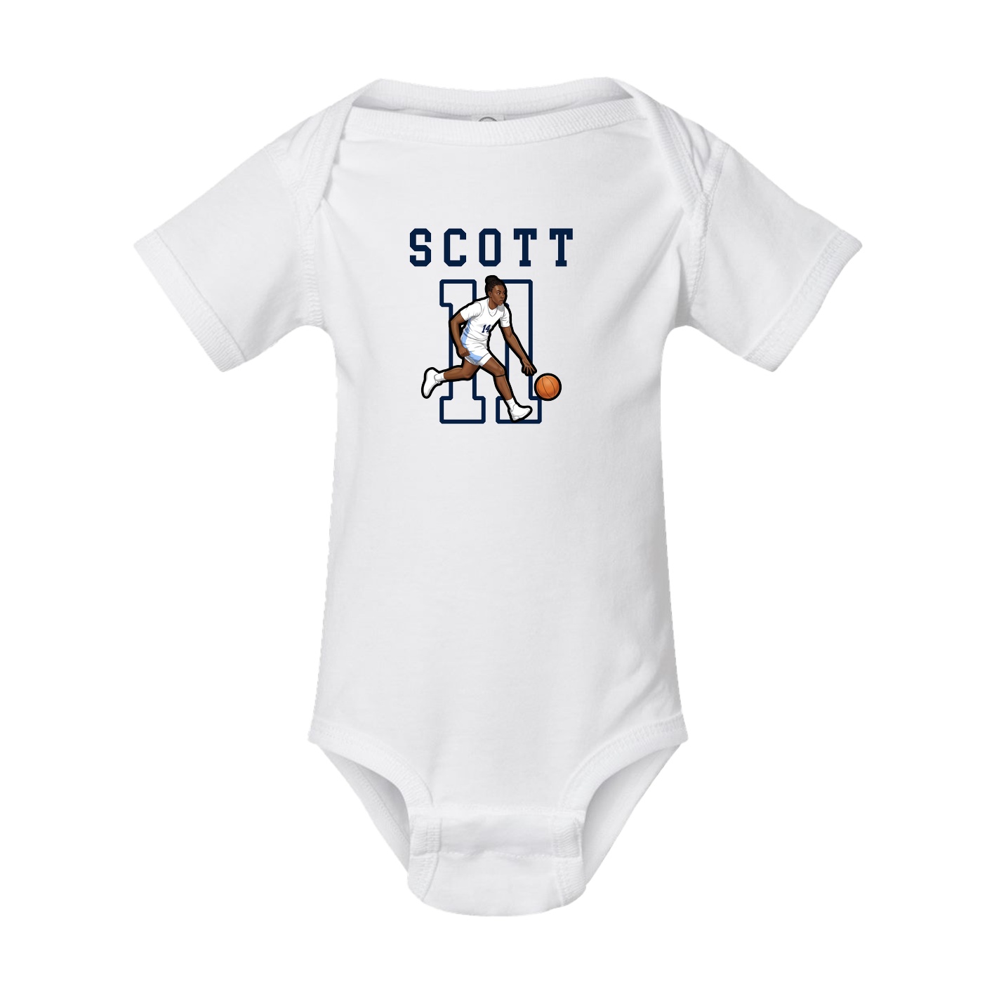 Baby Onesie — Shirsey in White