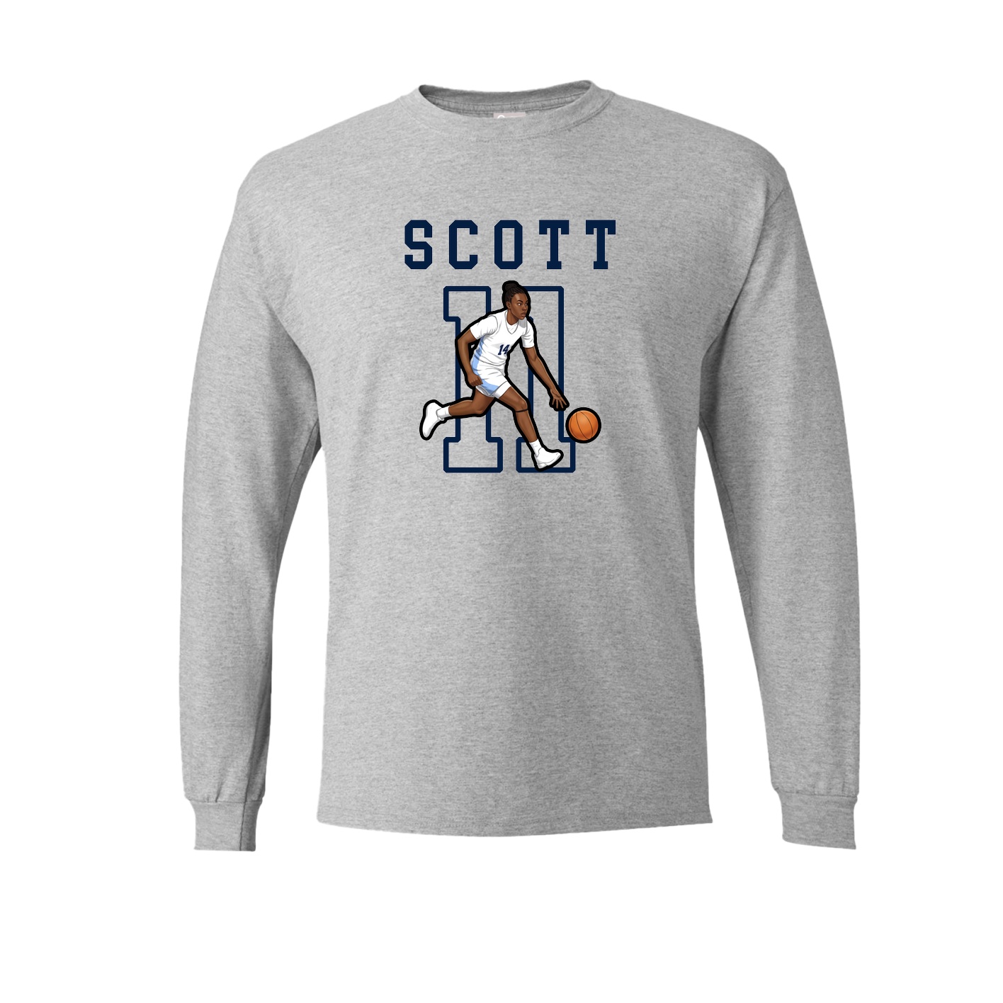 Long Sleeve Tee — Shirsey in Grey