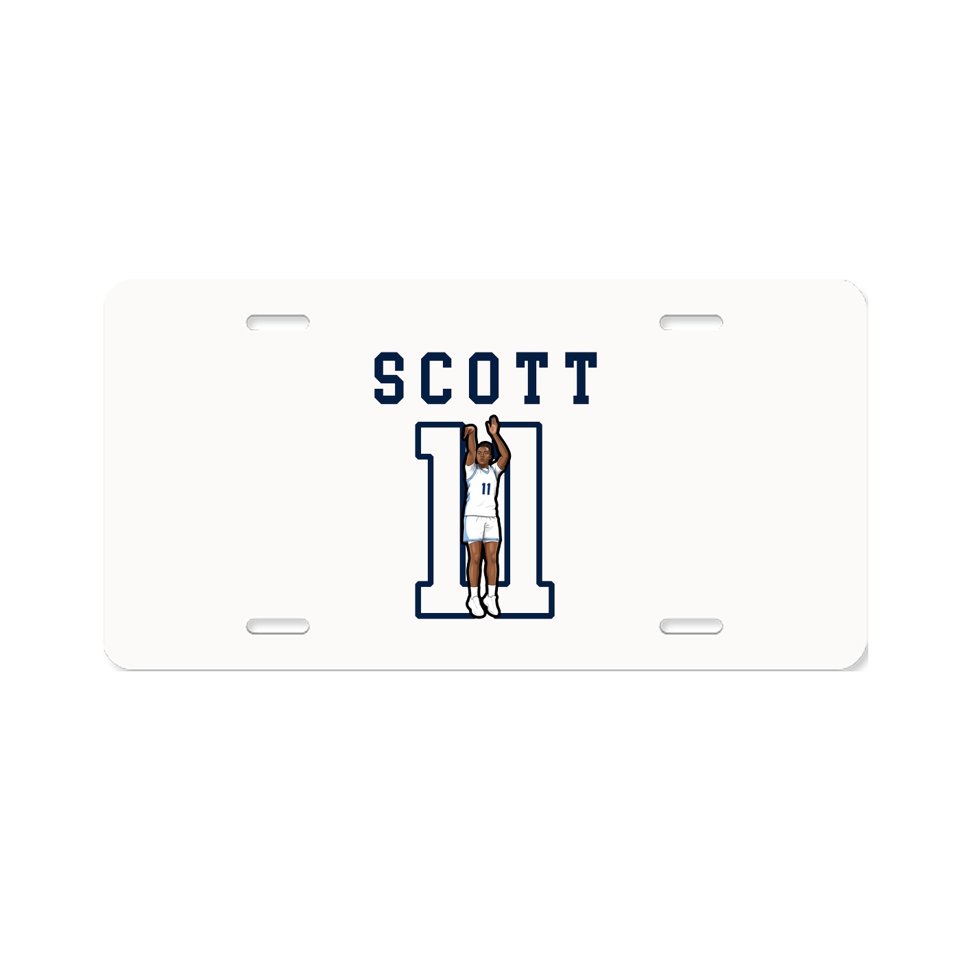 License Plate — Shirsey in Classic