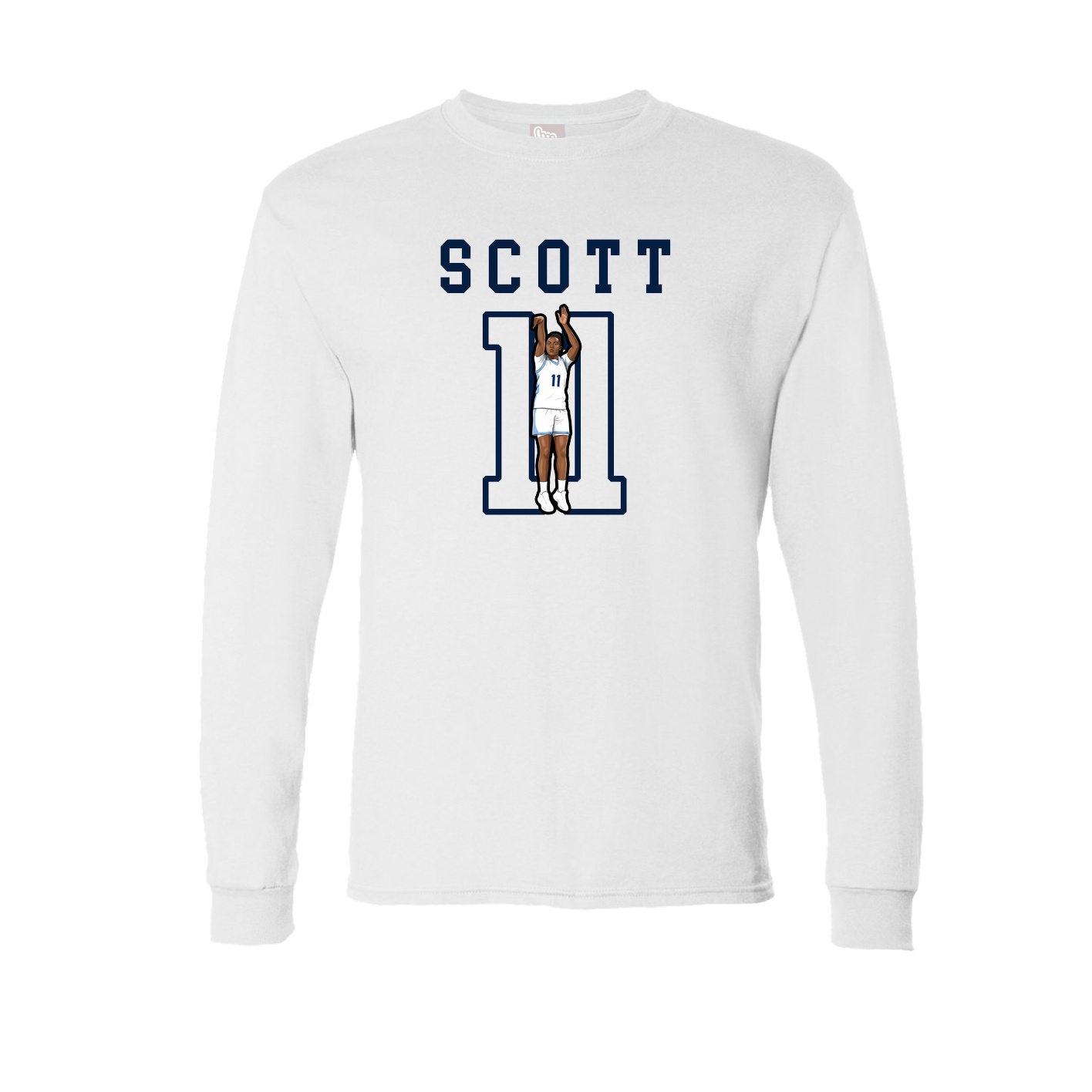 Long Sleeve Tee — Shirsey in White