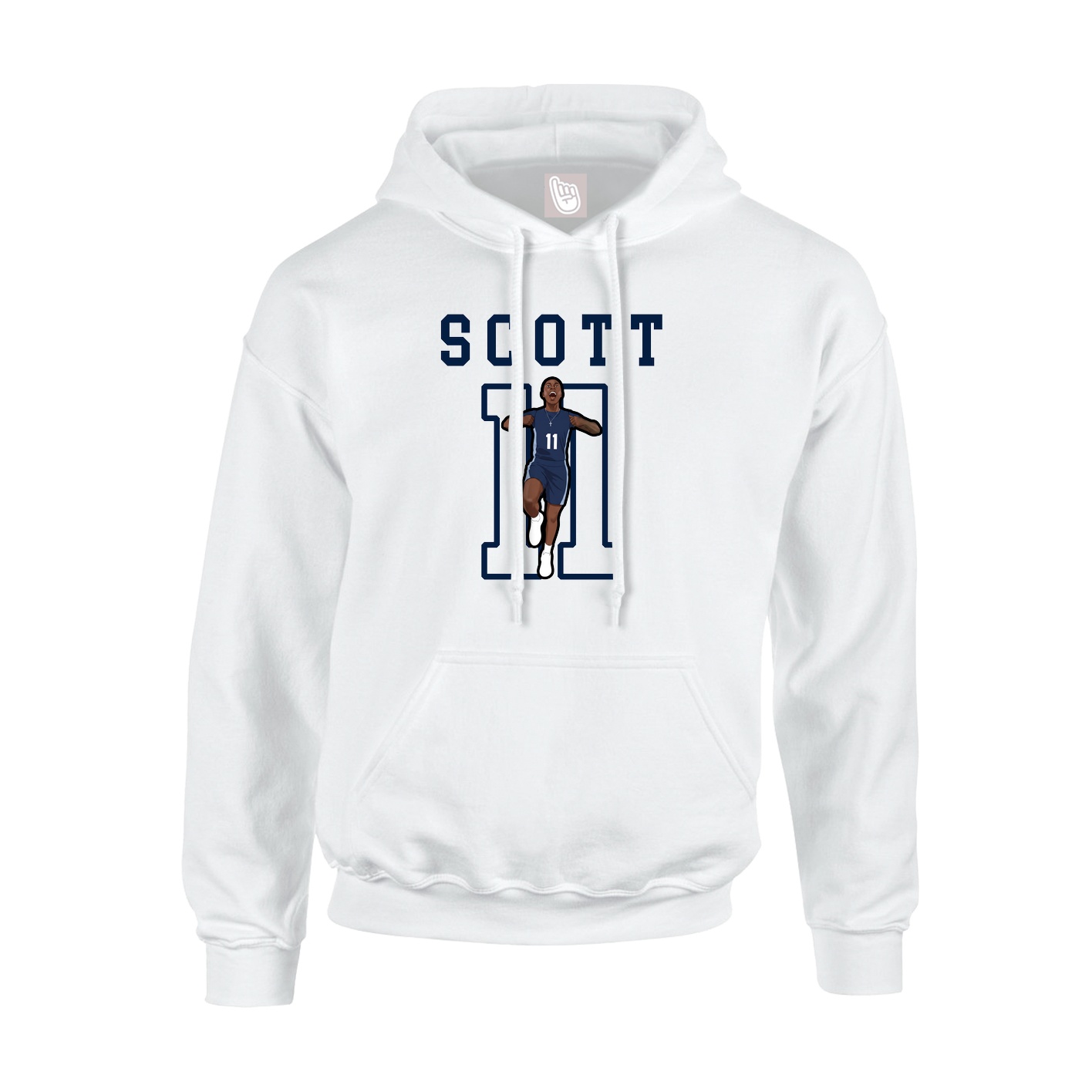 Youth Hoodie — Shirsey in White