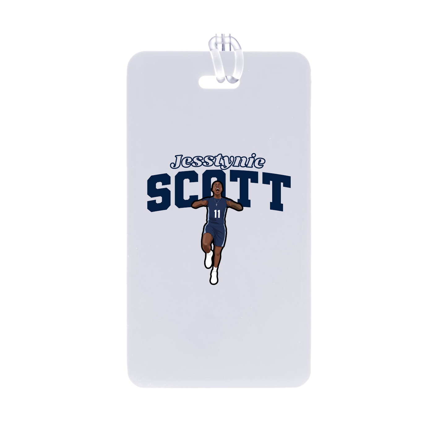 Bag Tag — Name Arch in Classic