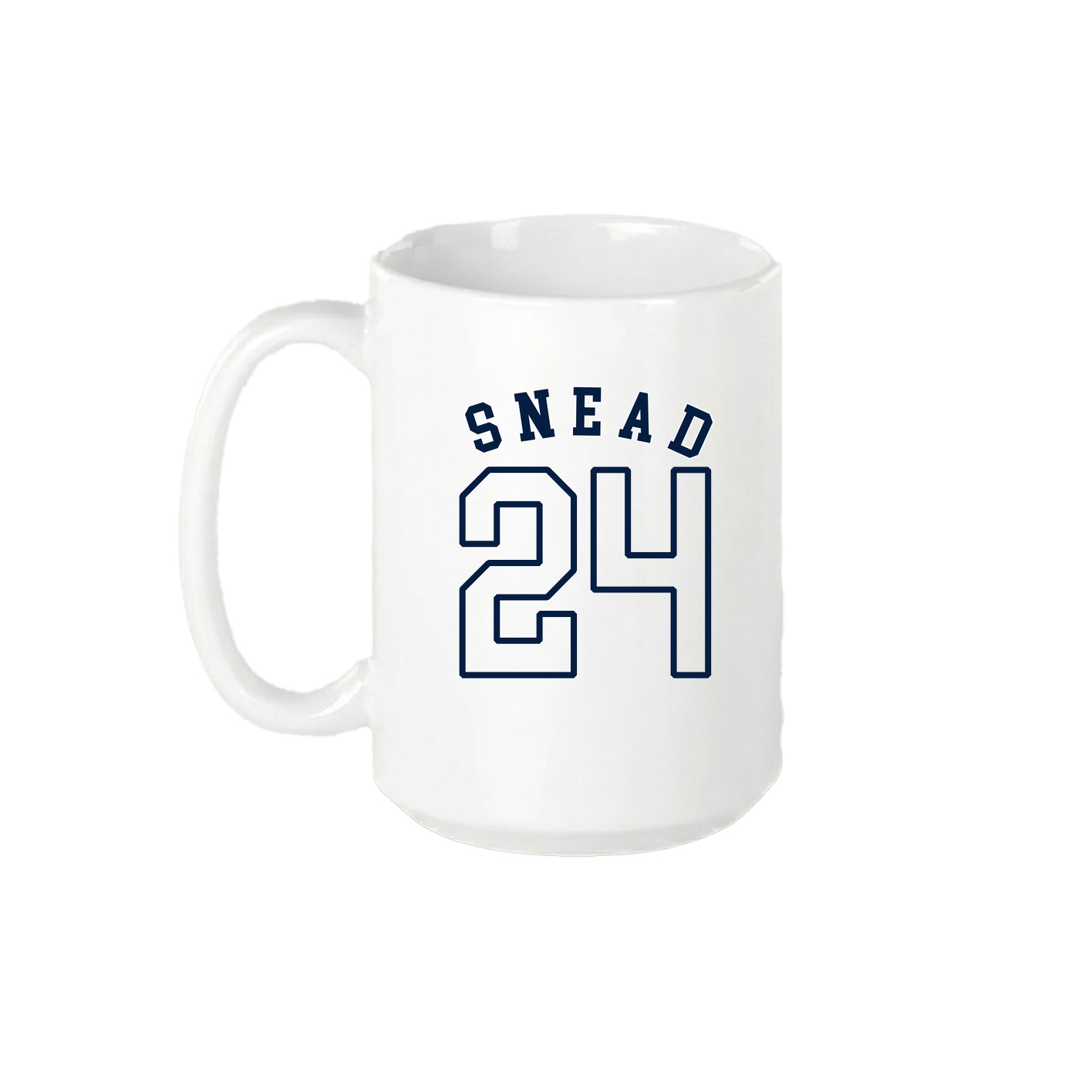 15oz Coffee Mug — Shirsey Arch in White