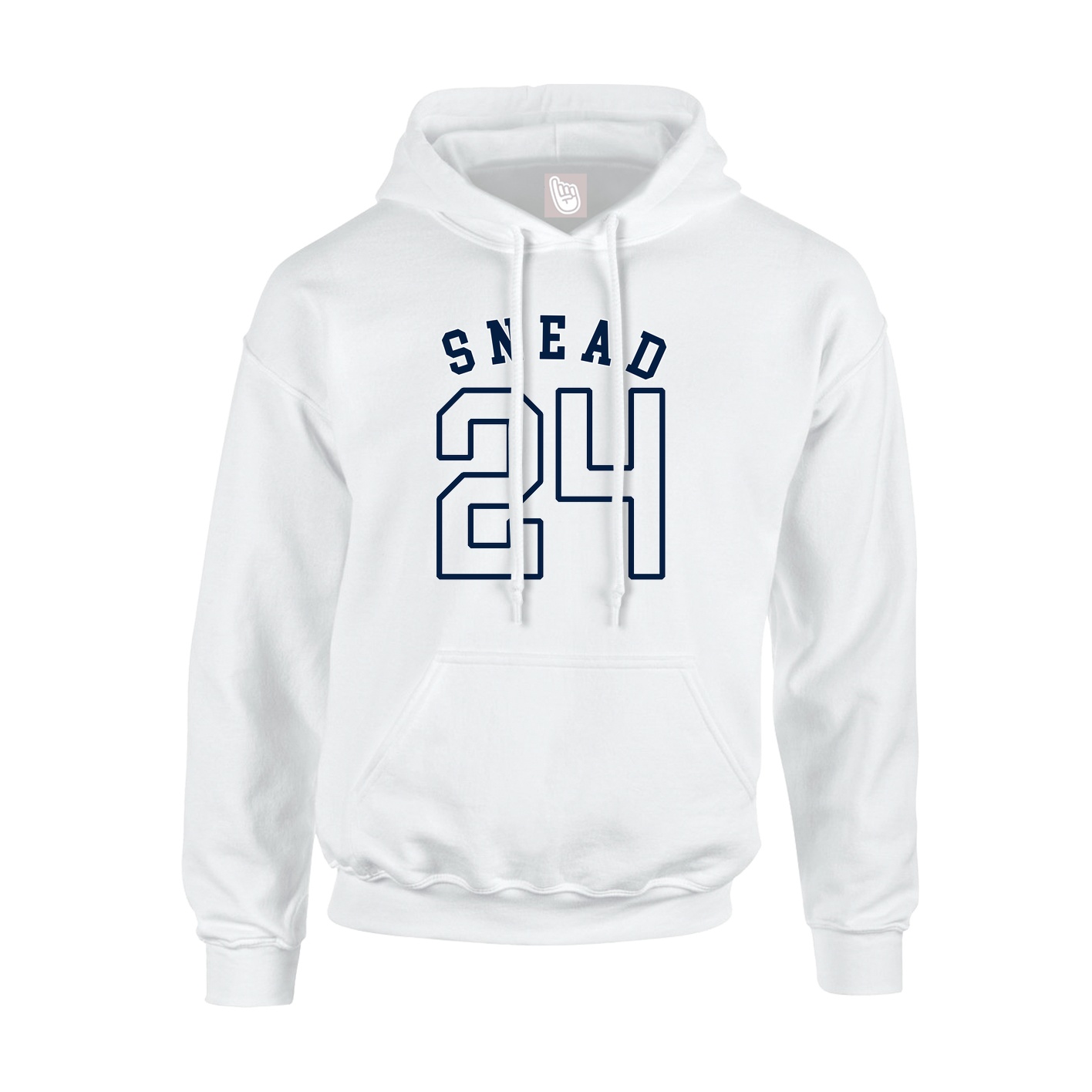 Hoodie — Shirsey Arch in White
