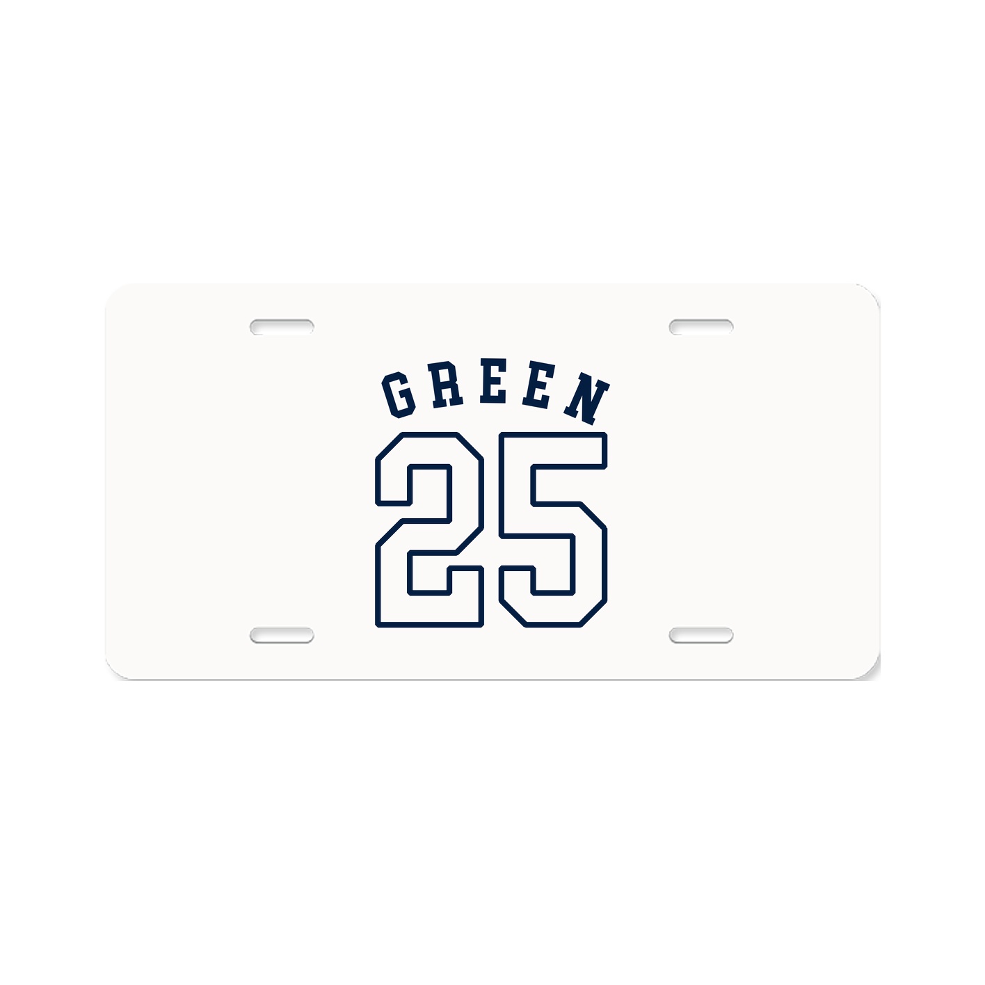 License Plate — Shirsey Arch in Classic