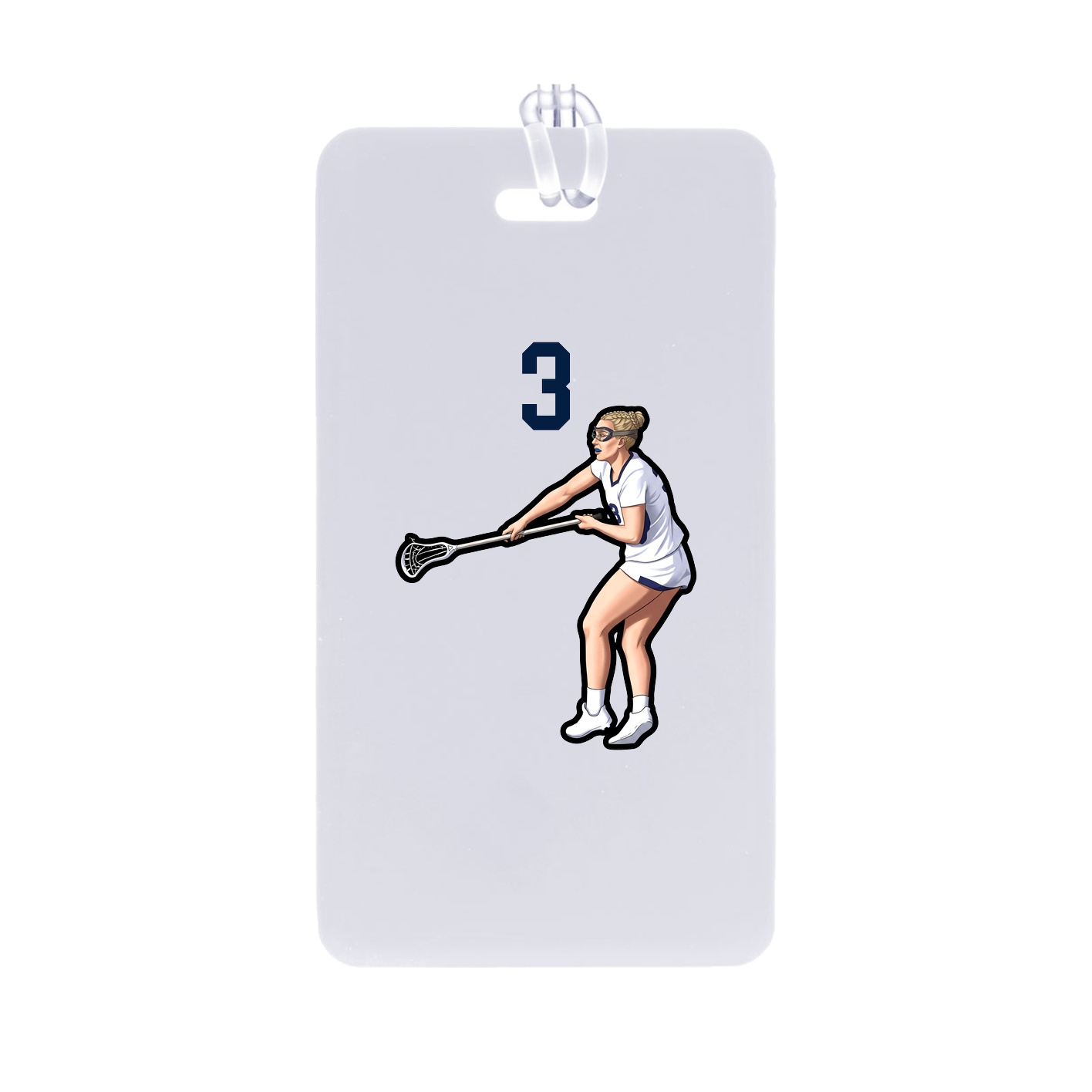 Bag Tag — Number Top in Classic