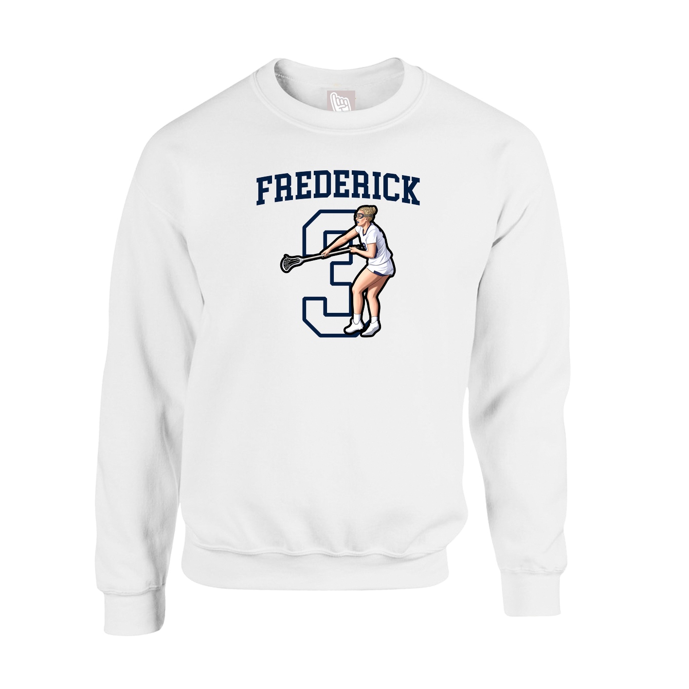 Fleece Crew — Shirsey in White