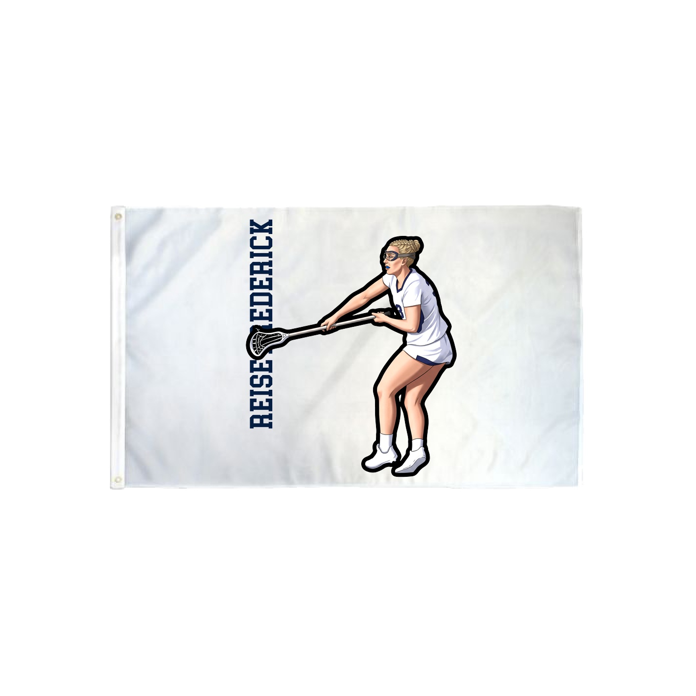 3x5 Flag — Name Vertical in Classic