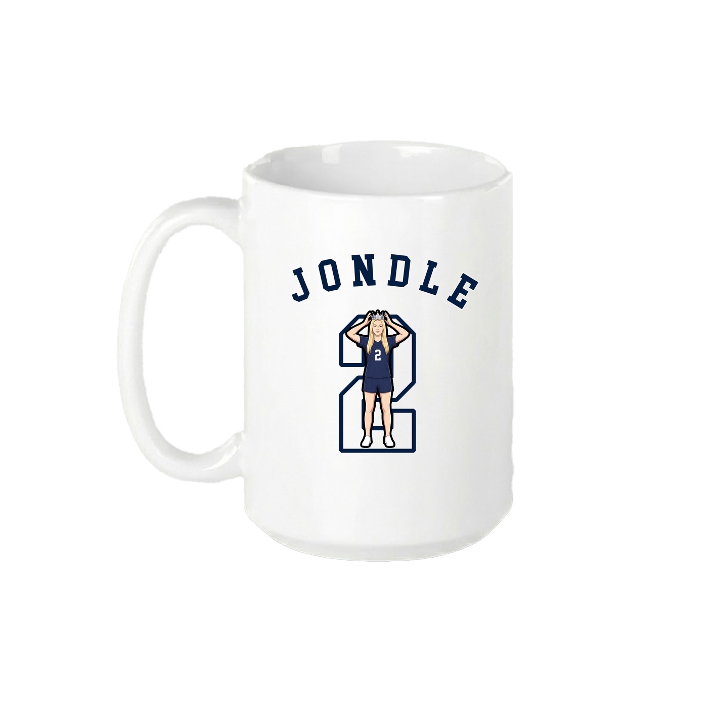 15oz Coffee Mug — Shirsey Arch in White