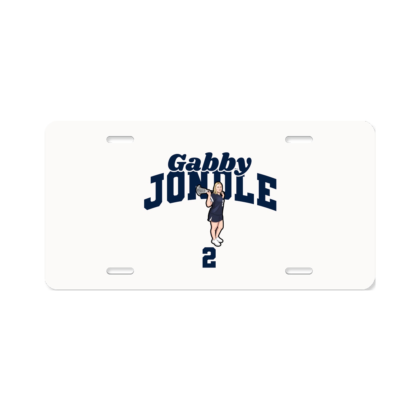 License Plate — Signature Arch in Classic