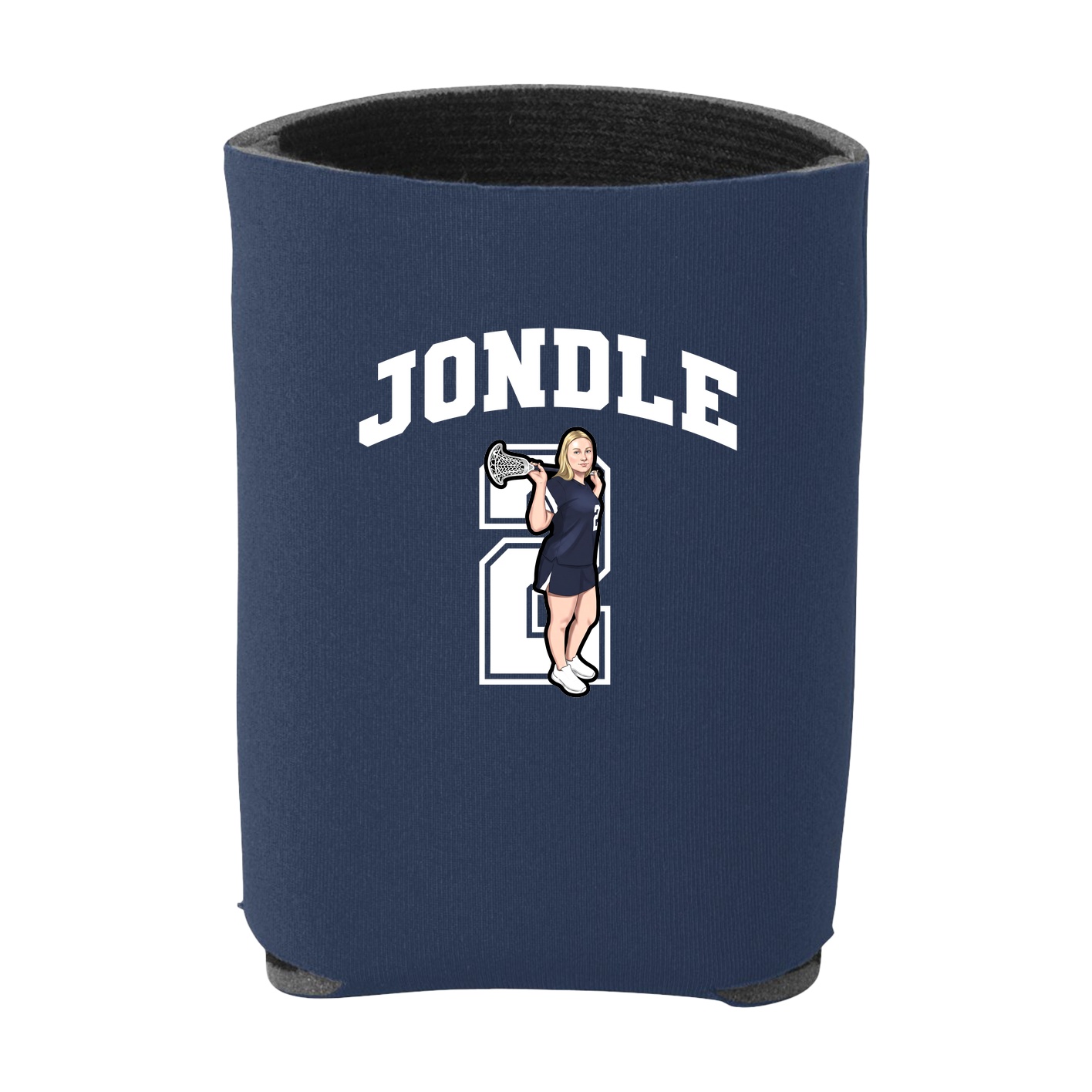 Can Holder — Number in Navy