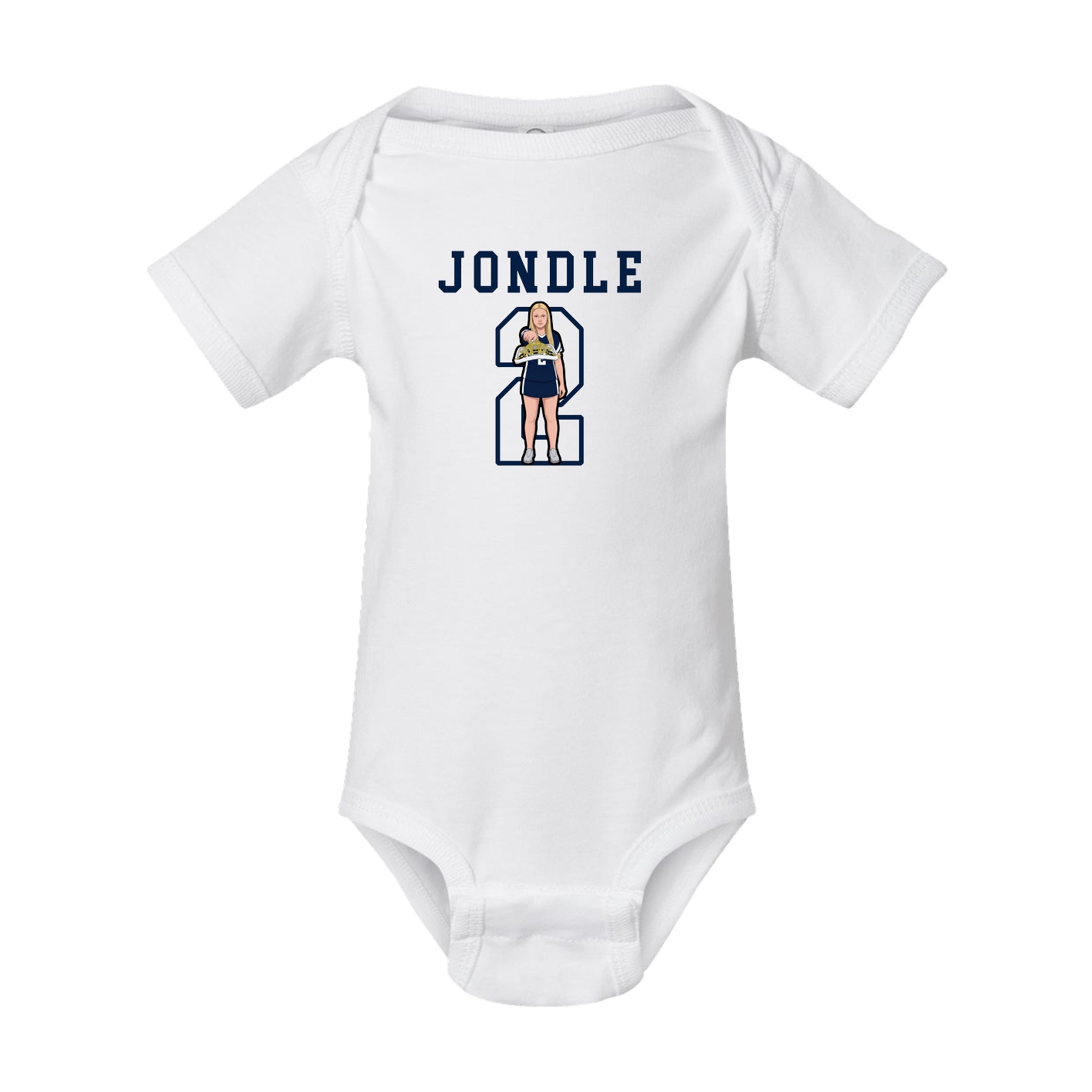 Baby Onesie — Shirsey in White