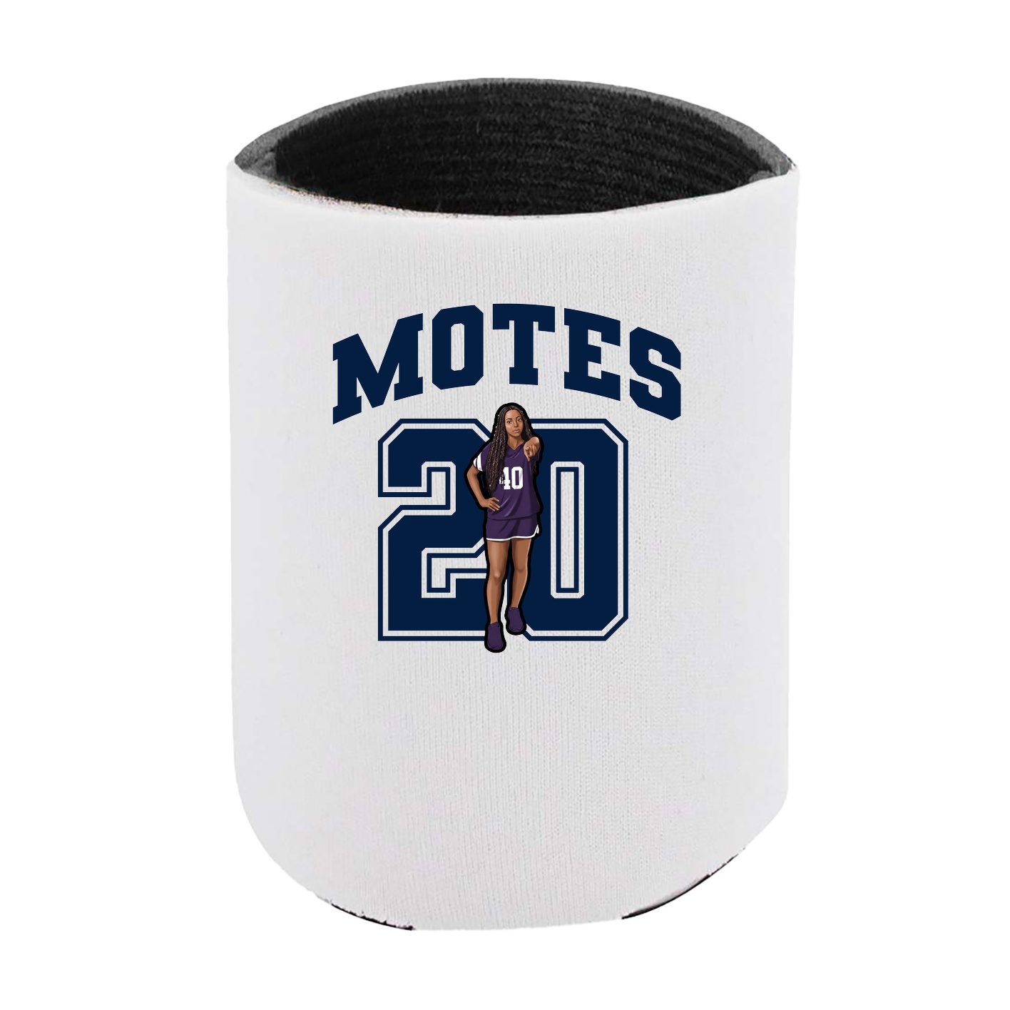 Can Holder — Number in White