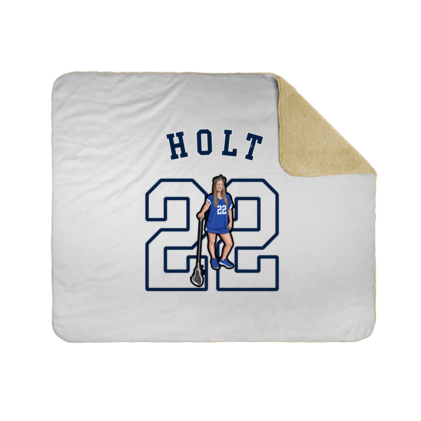 Throw Blanket — Shirsey Arch in White