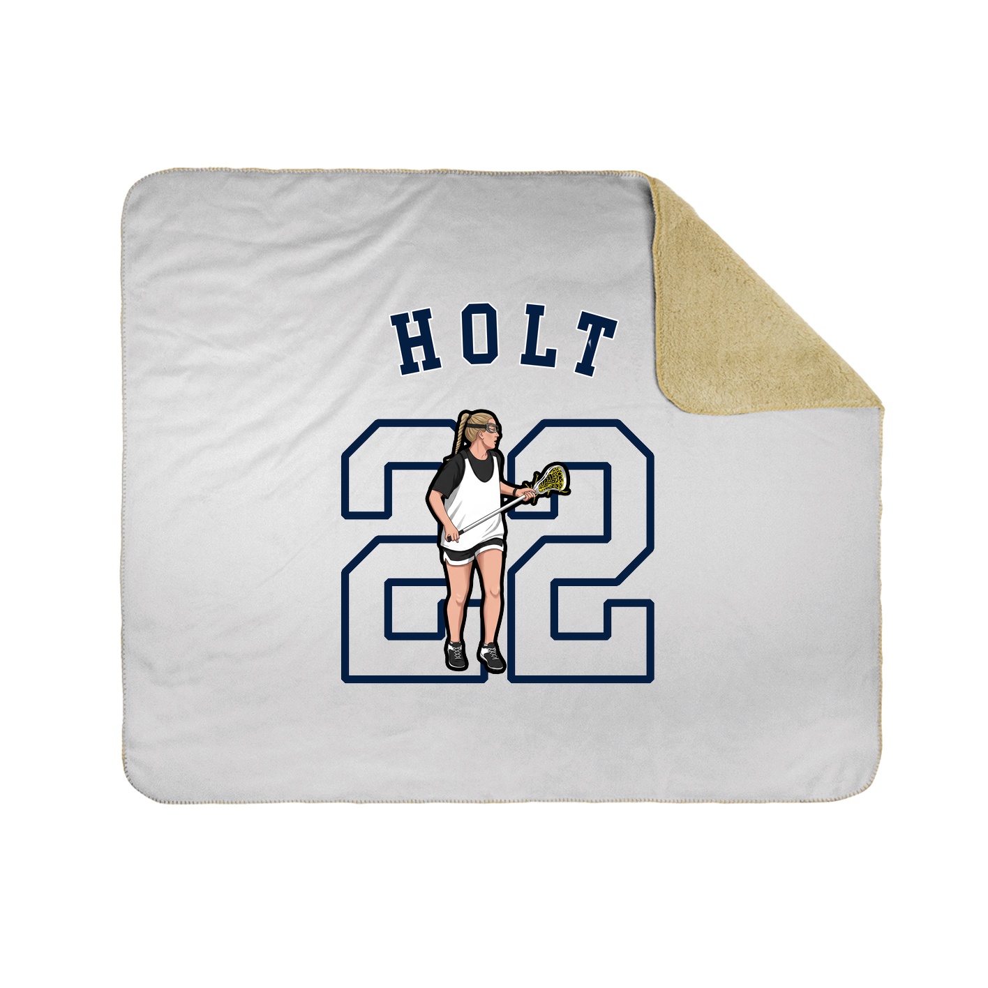 Throw Blanket — Shirsey Arch in White