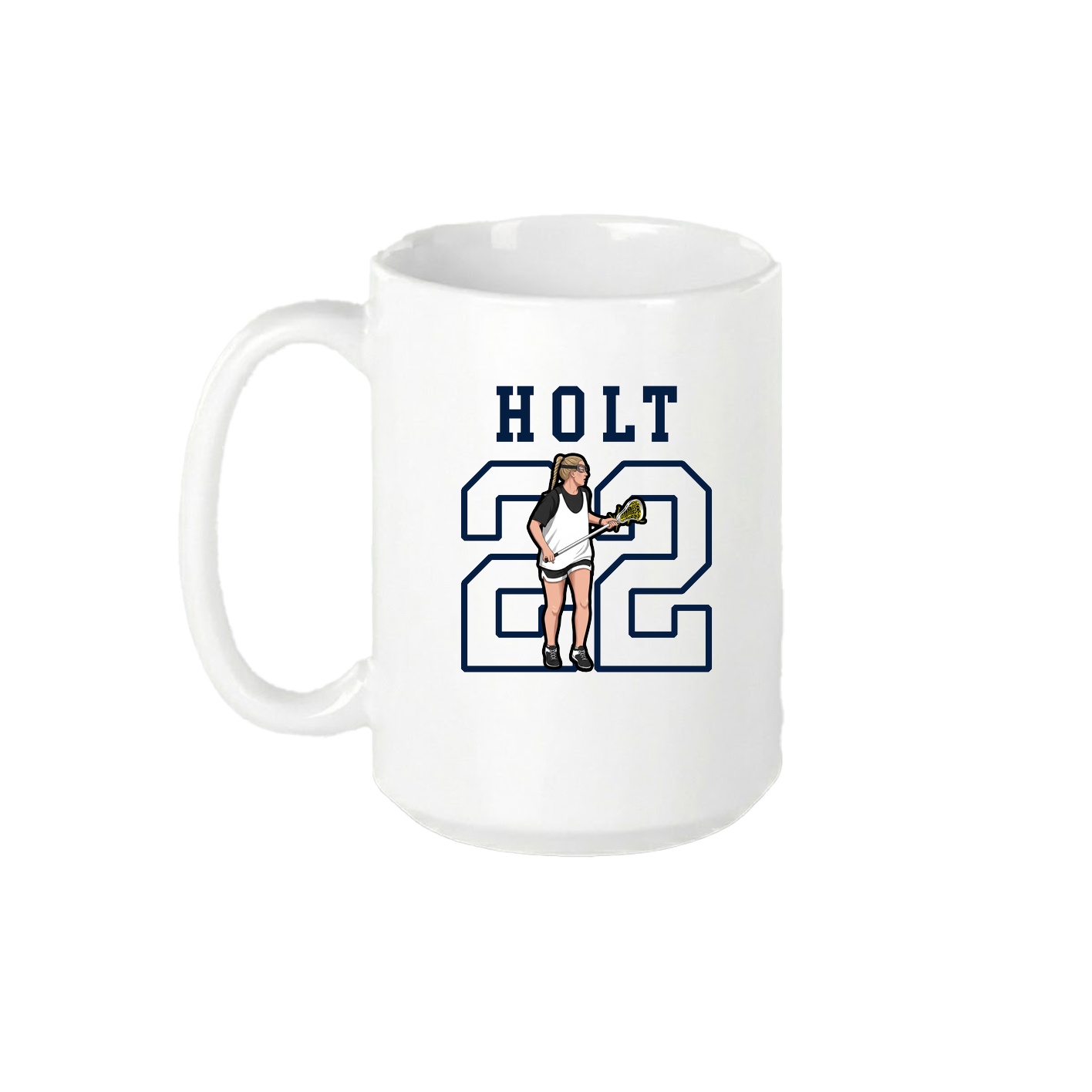 15oz Coffee Mug — Shirsey in White
