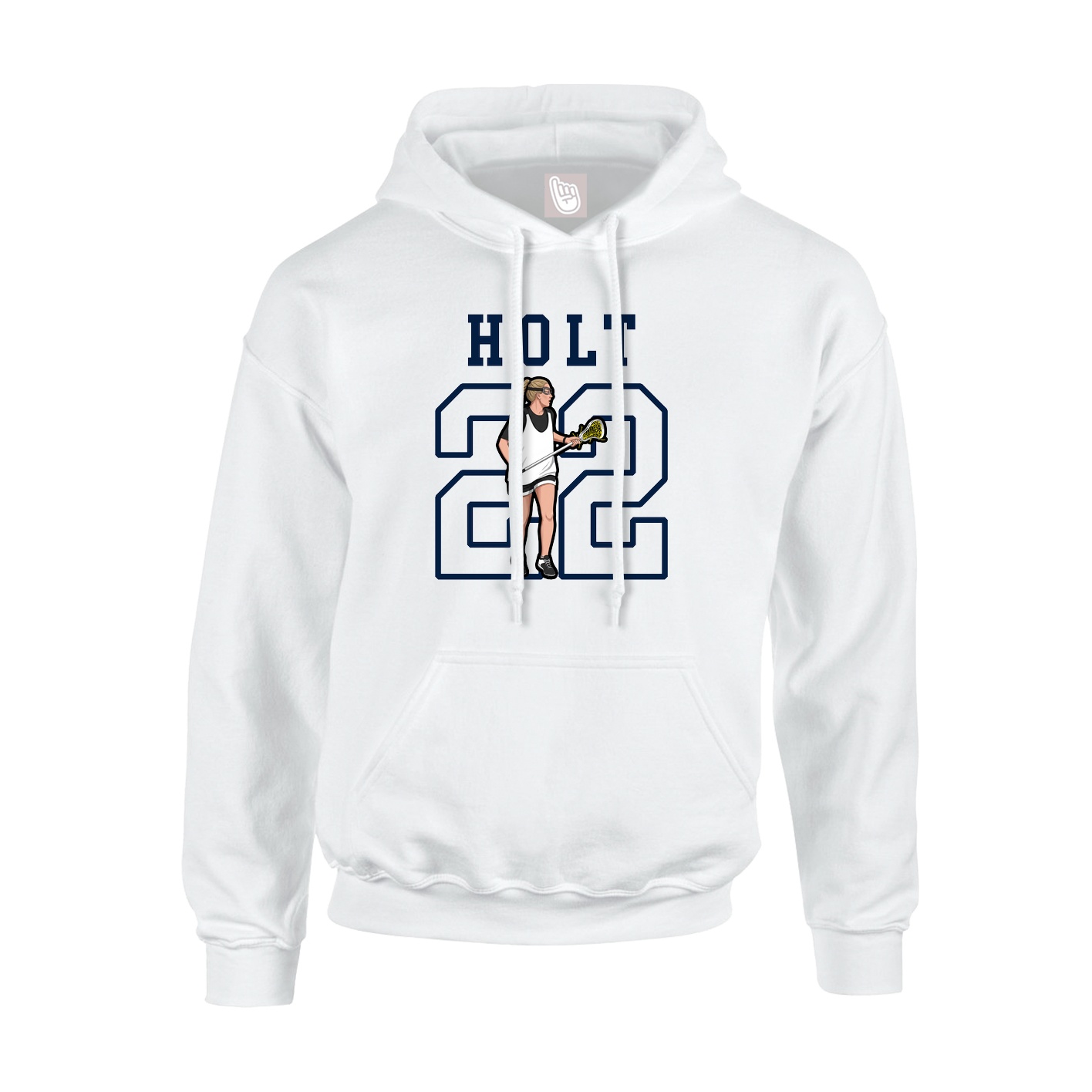 Youth Hoodie — Shirsey in White