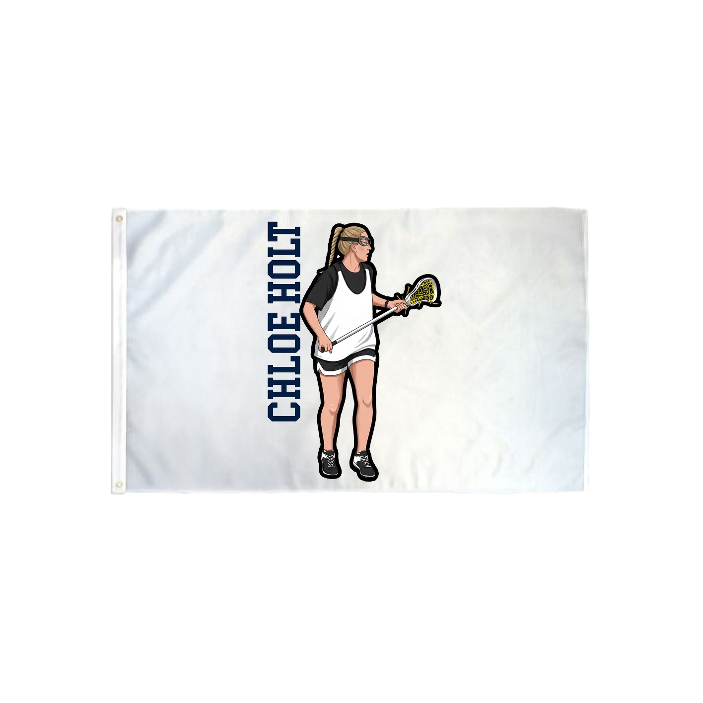 3x5 Flag — Name Vertical in Classic