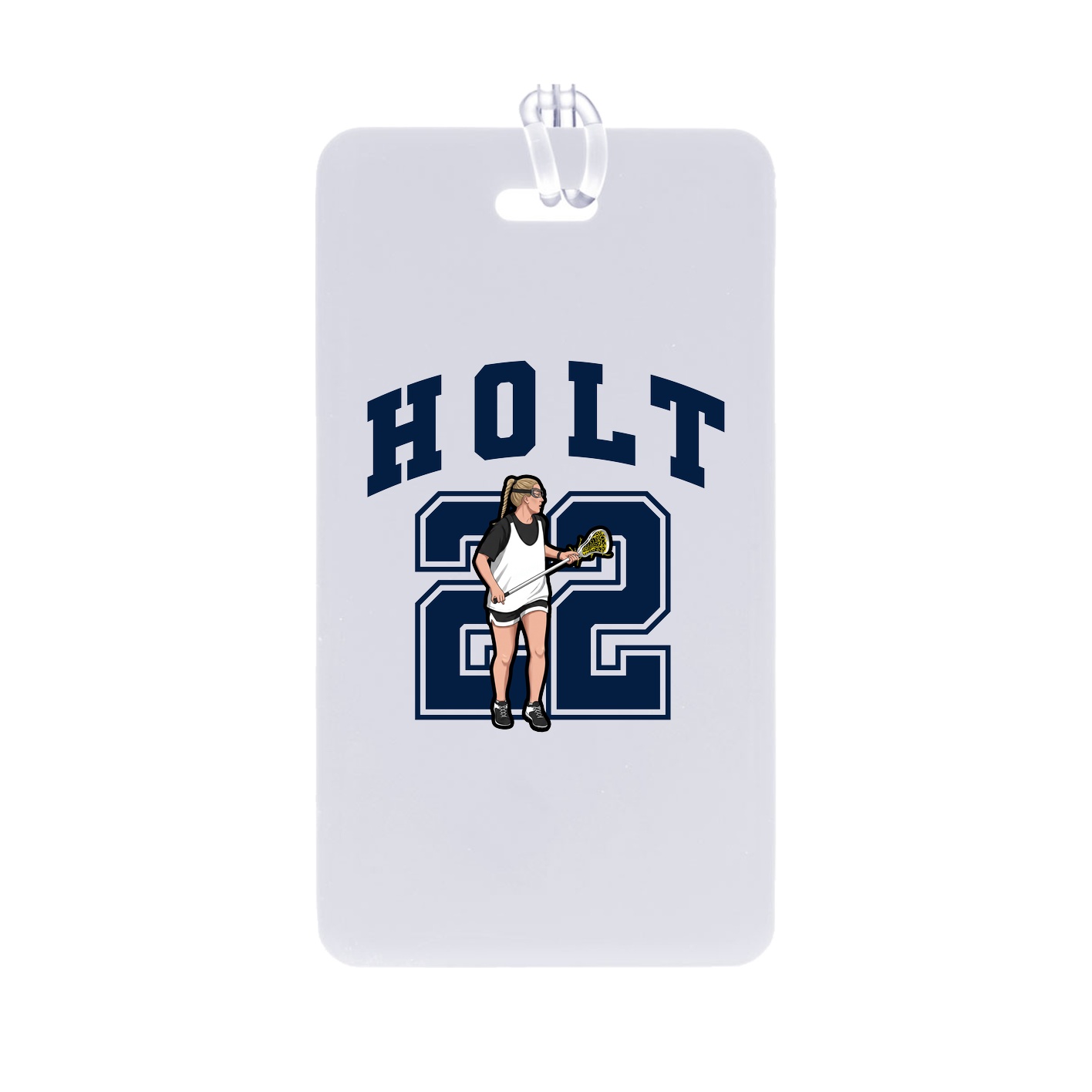 Bag Tag — Number in Classic