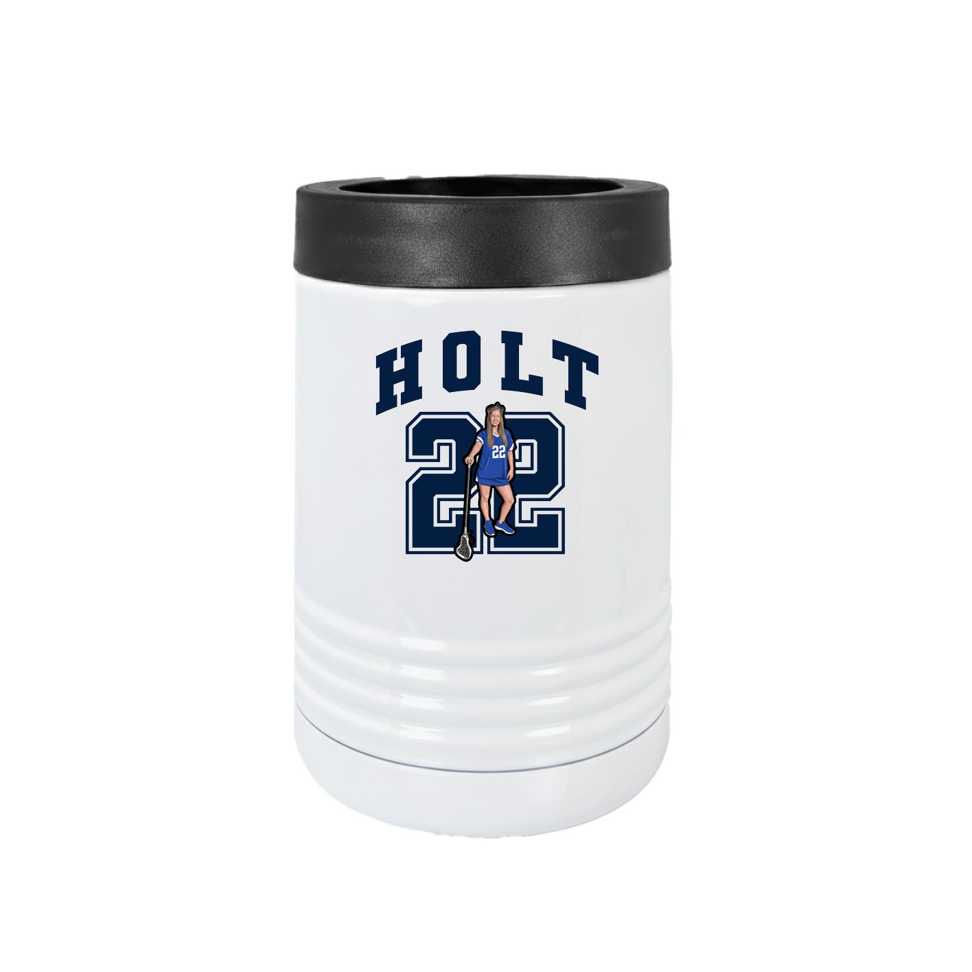 Beverage Holder — Number in White